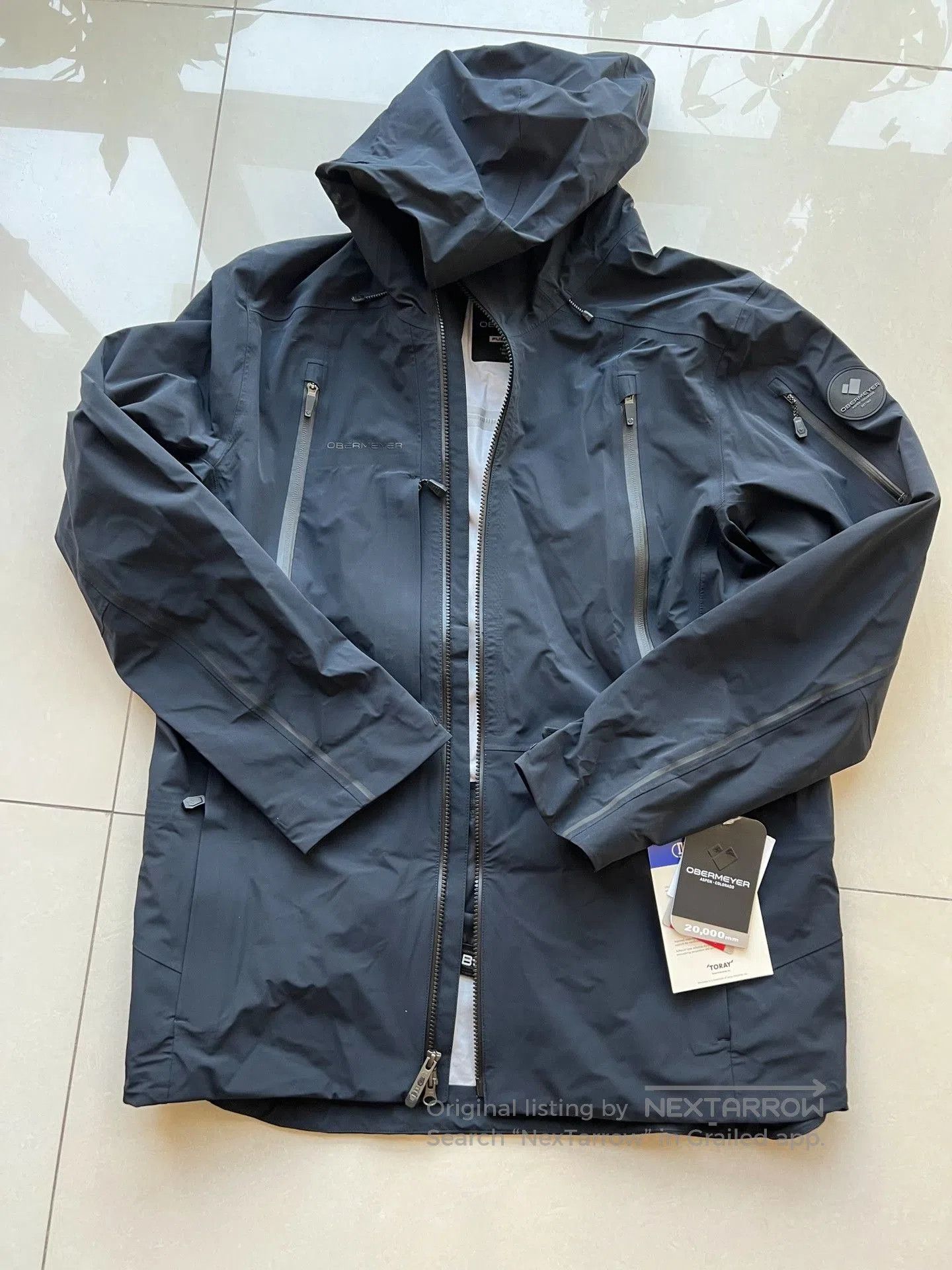 Obermeyer Obermeyer Men's Highlands Shell Ski Jacket. Size US L / EU 52-54 / 3 - 1 Thumbnail
