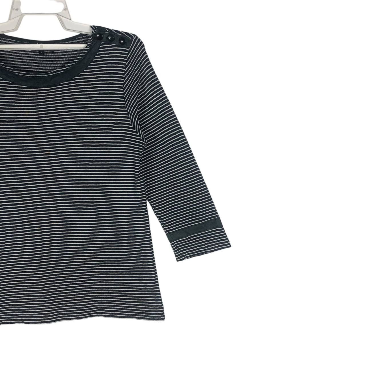 A.P.C. A.P.C Long Sleeve T-Shirt Size US L / EU 52-54 / 3 - 4 Thumbnail