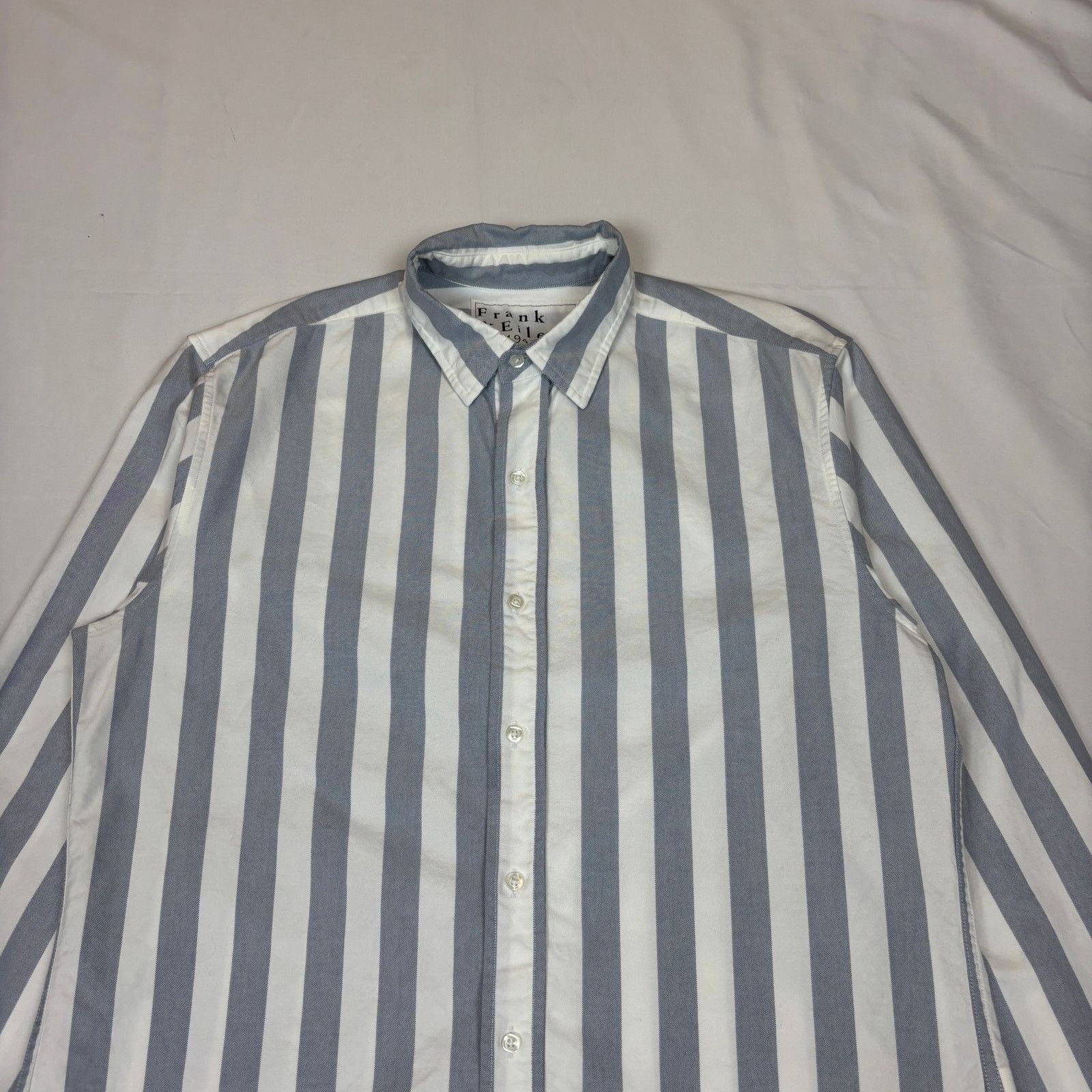 Frank & Eileen Frank & Eileen Finbar Stripe Long Sleeve Button Shirt Mens M Size US M / EU 48-50 / 2 - 2 Thumbnail