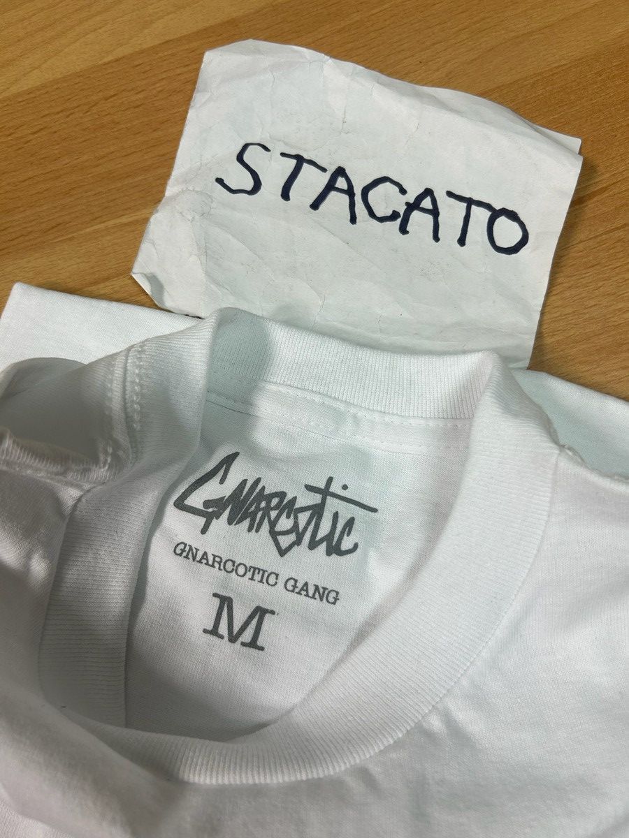 Gnarcotic × Rap Tees Gnarcotic Lil Gnar I Think I Might Be Happy Tee White Size US M / EU 48-50 / 2 - 4 Thumbnail