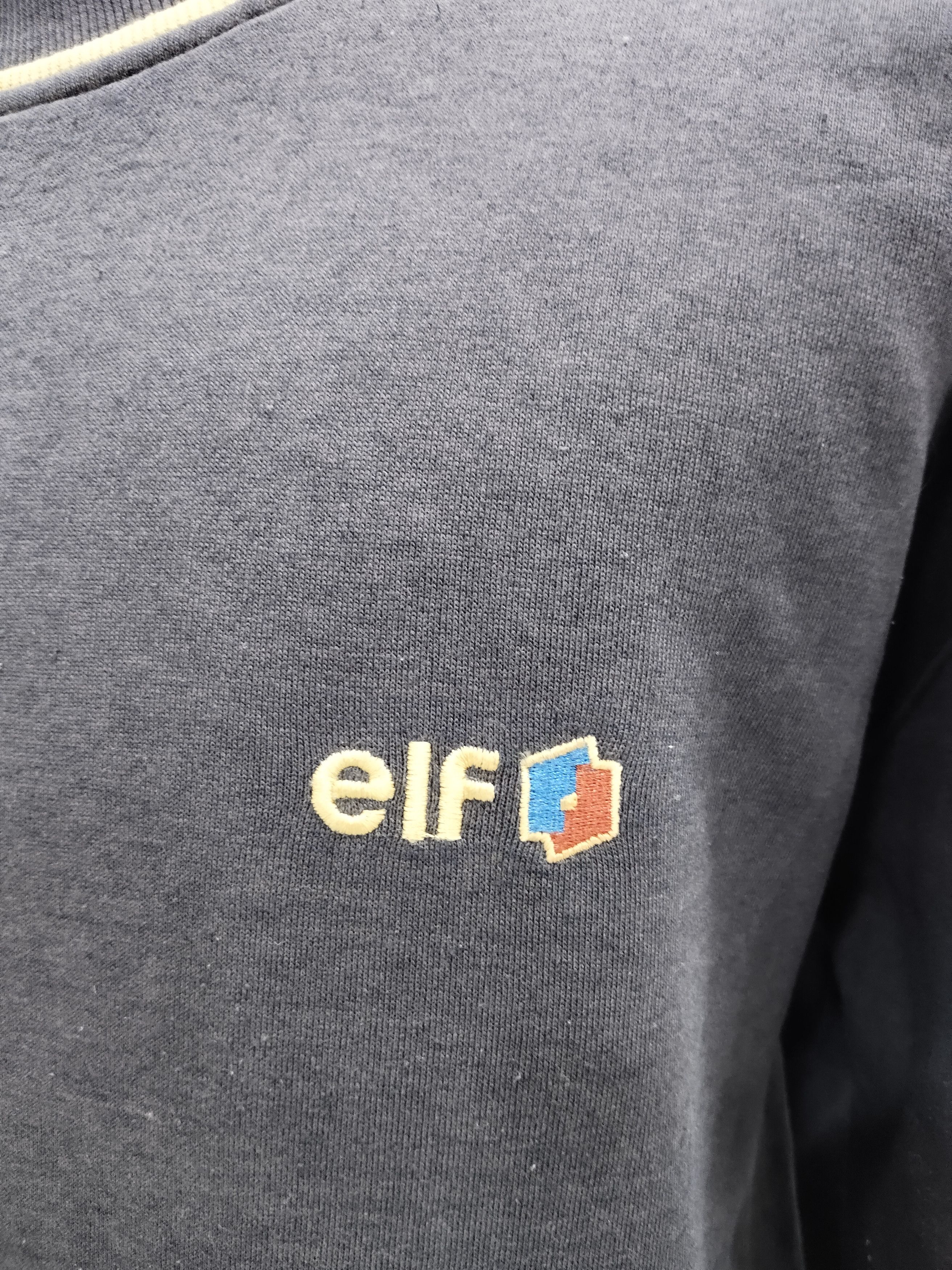 Heroes Motors Studio × Vintage Vintage ELF Motorsport Racing Sweatshirt Size US XL / EU 56 / 4 - 4 Thumbnail