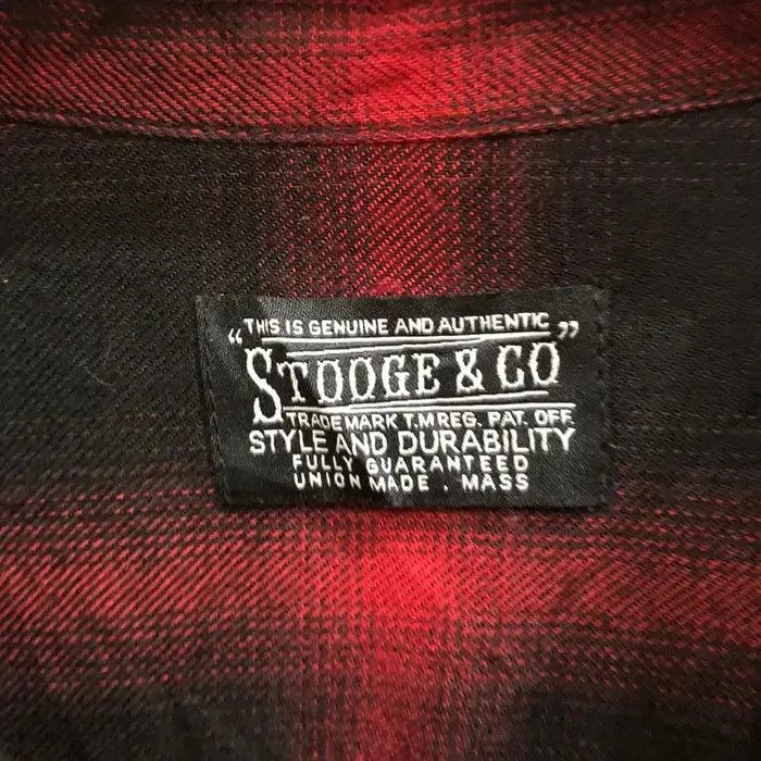 Japanese Brand Japanese Brand Stooge Motor Club Flannel Shirt 👕 Size US S / EU 44-46 / 1 - 3 Thumbnail