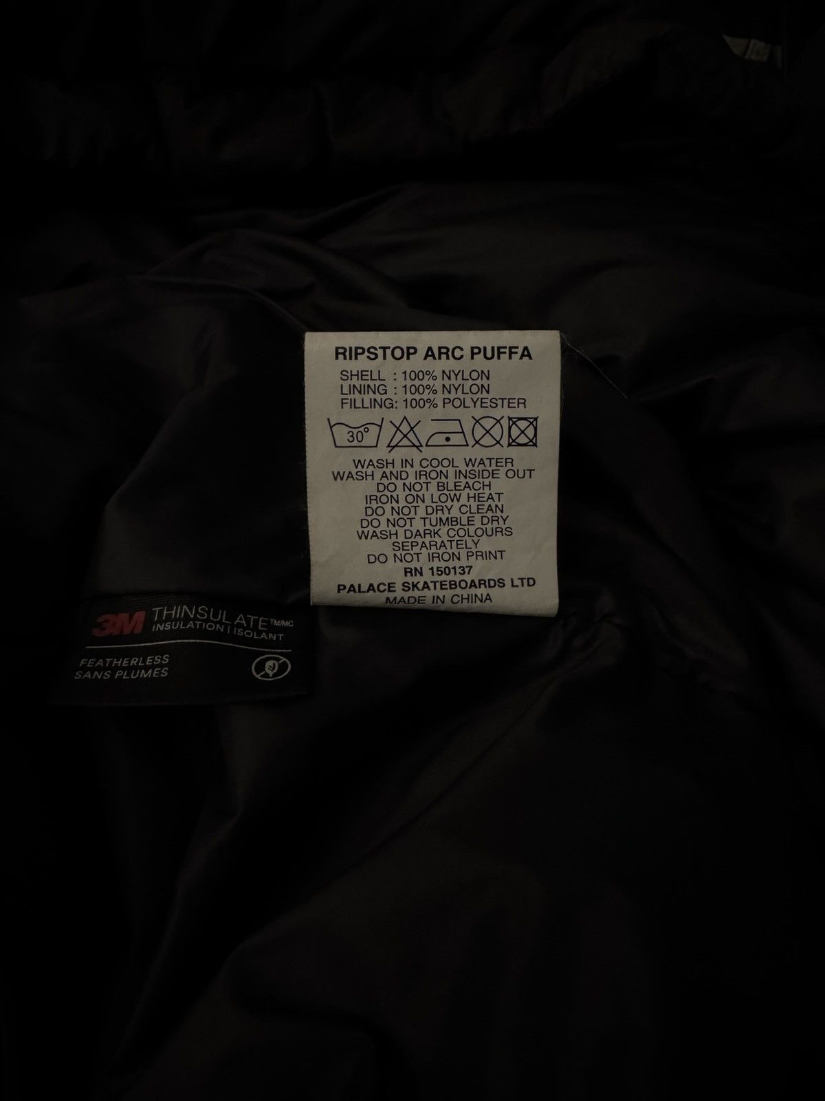 Palace Palace Puffer Jacket Black Size US XL / EU 56 / 4 - 9 Thumbnail