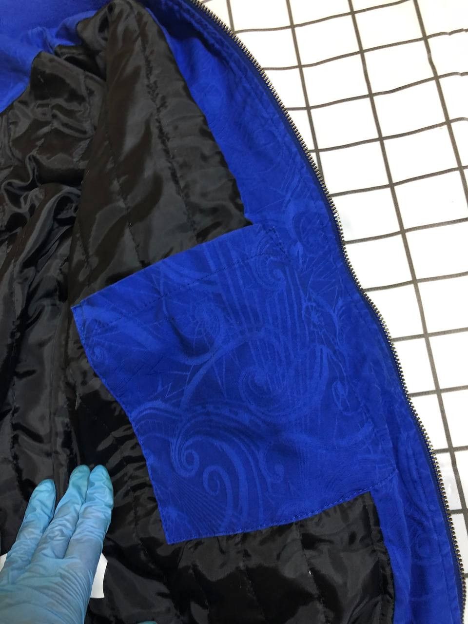 Versace Versace Men's Vintage Flight Jacket Blue Size M From Japan Size US M / EU 48-50 / 2 - 16 Thumbnail