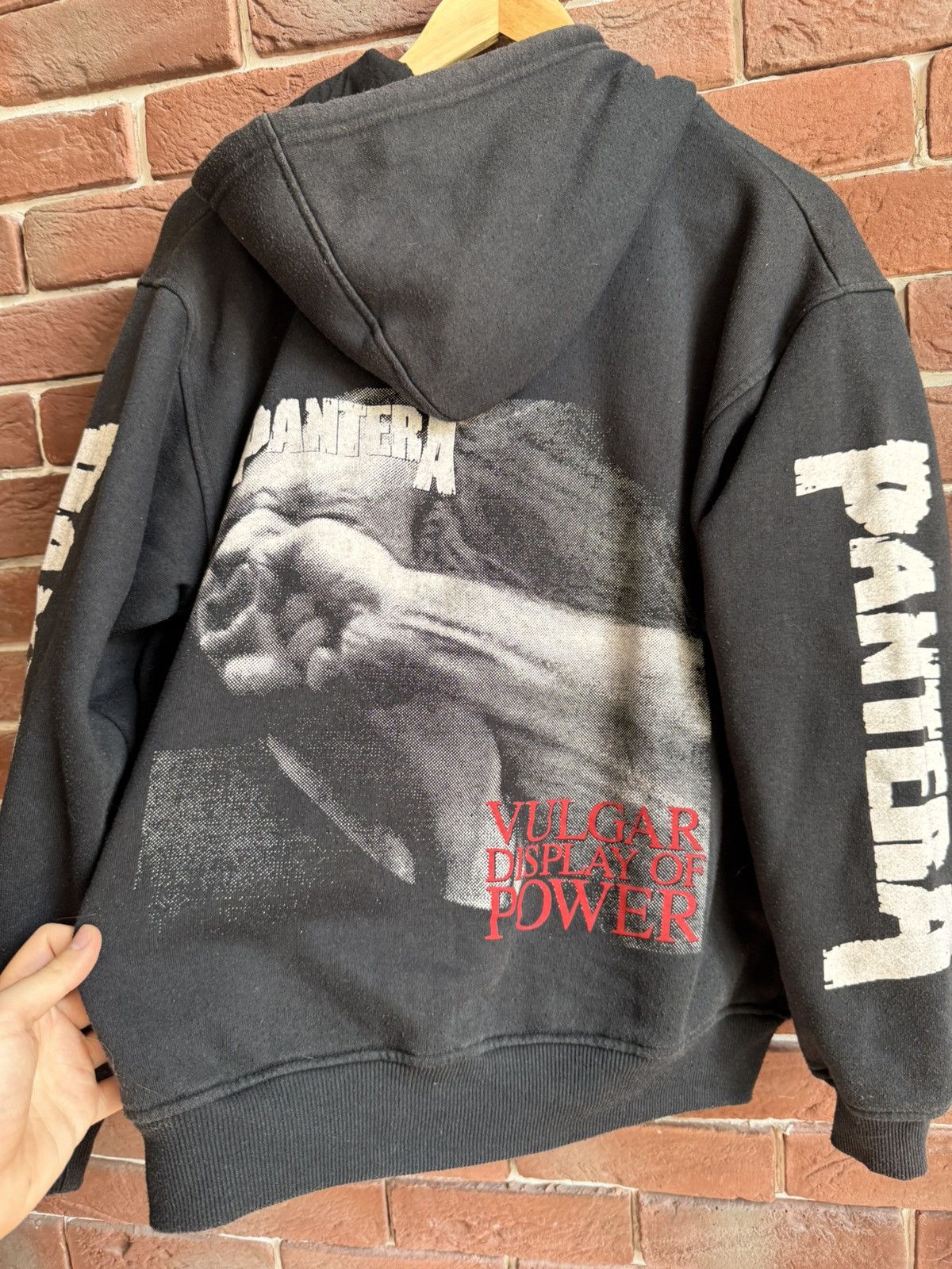 Band Tees Rare Vintage Pantera Vulgar Display Hoodie Metal Band Grail Size US M / EU 48-50 / 2 - 5 Thumbnail