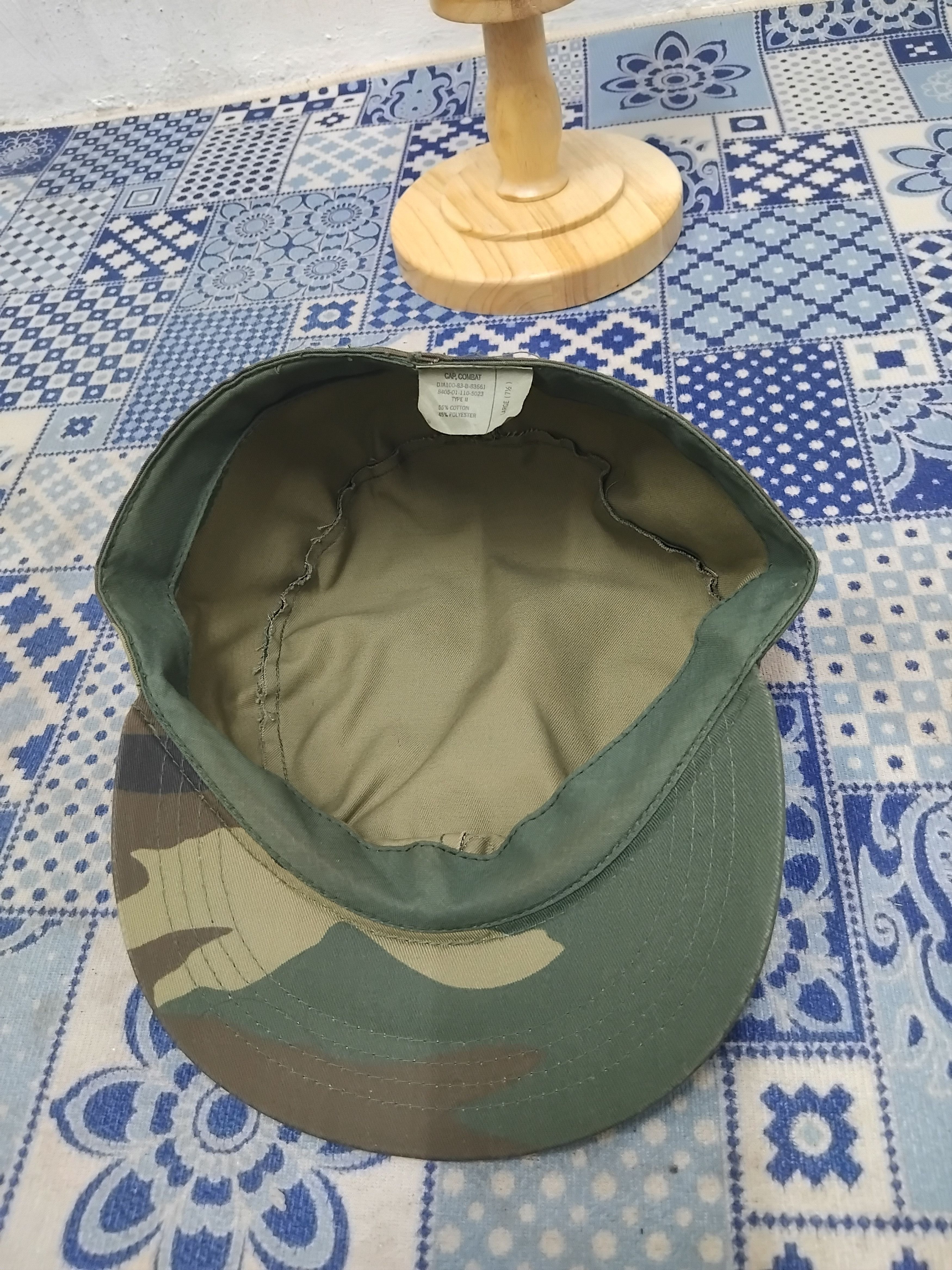 Japanese Brand Camouflage military green cap Size ONE SIZE - 4 Thumbnail