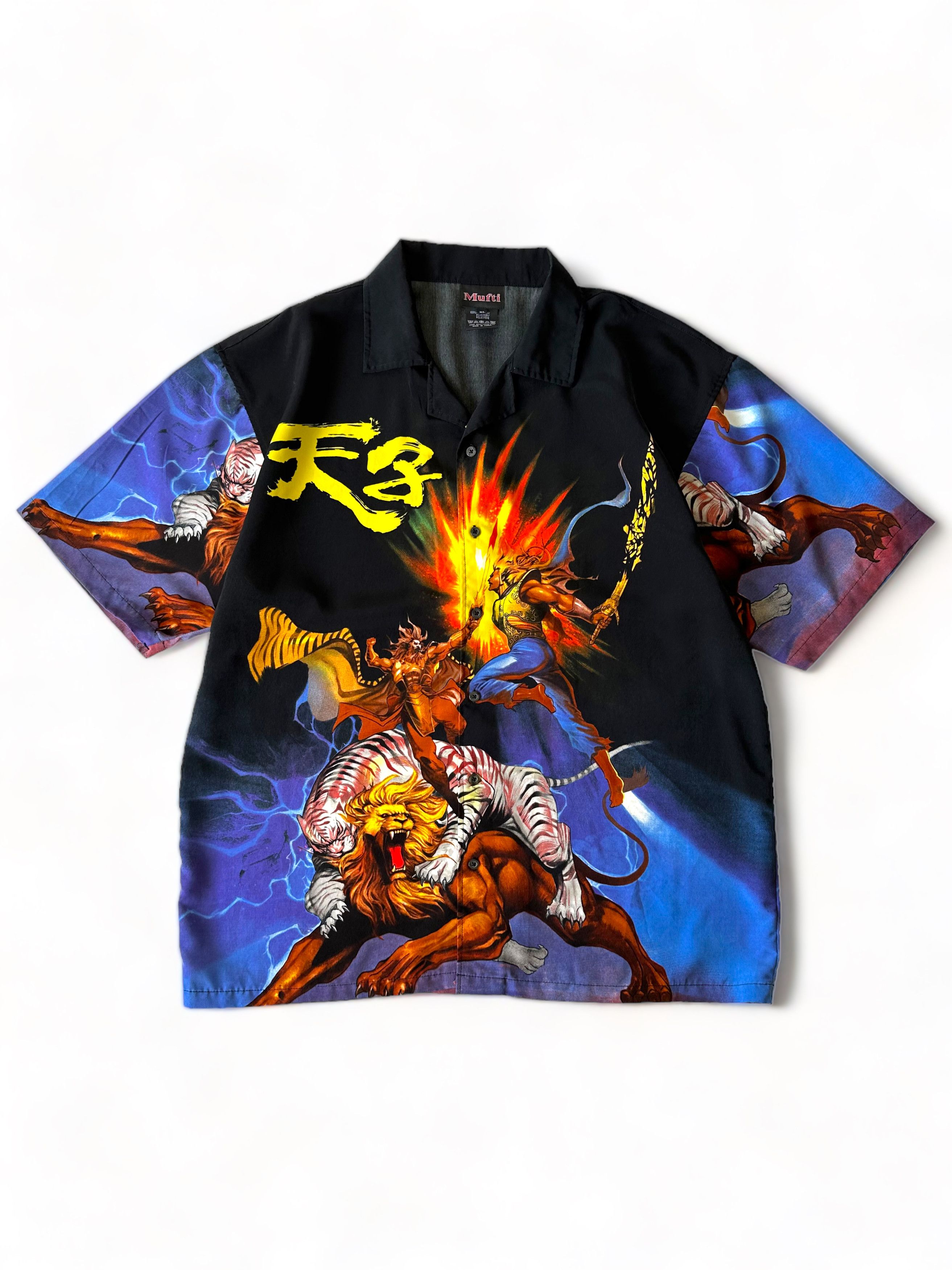 Anime × Japanese Brand × Vintage Vintage y2k Made in Korea Anime Aop Shirt (XL) Size US XL / EU 56 / 4 - 1 Thumbnail