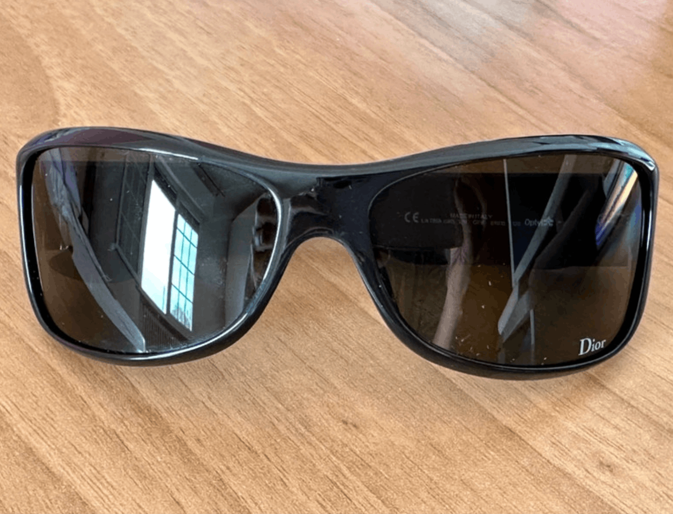 Dior Dior Sunglasses Latina Girl 3 Shield Mask Bike Pop Vintage Size ONE SIZE - 2 Thumbnail