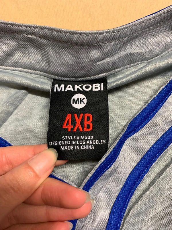 MLB MLB makobi cheddar chaser baseball jersey 4xl Size US XXL / EU 58 / 5 - 6 Thumbnail