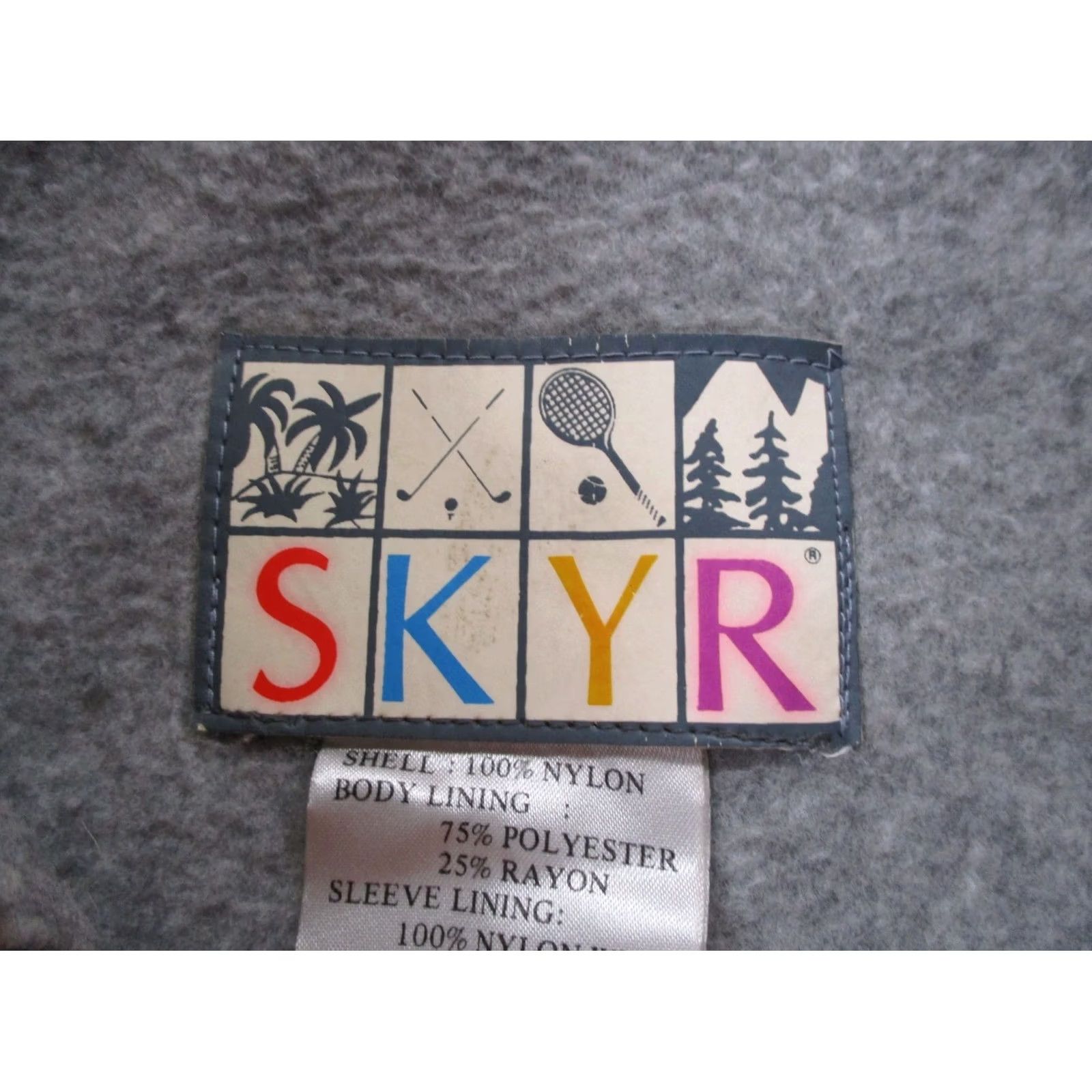 Altea VINTAGE Skyr Jacket Womens S Teal Purple Nylon Windbreaker 80s 90s Retro Zip 1/4 Full Lined Insulated Windbreaker Womens Size S / US 4 / IT 40 - 6 Thumbnail