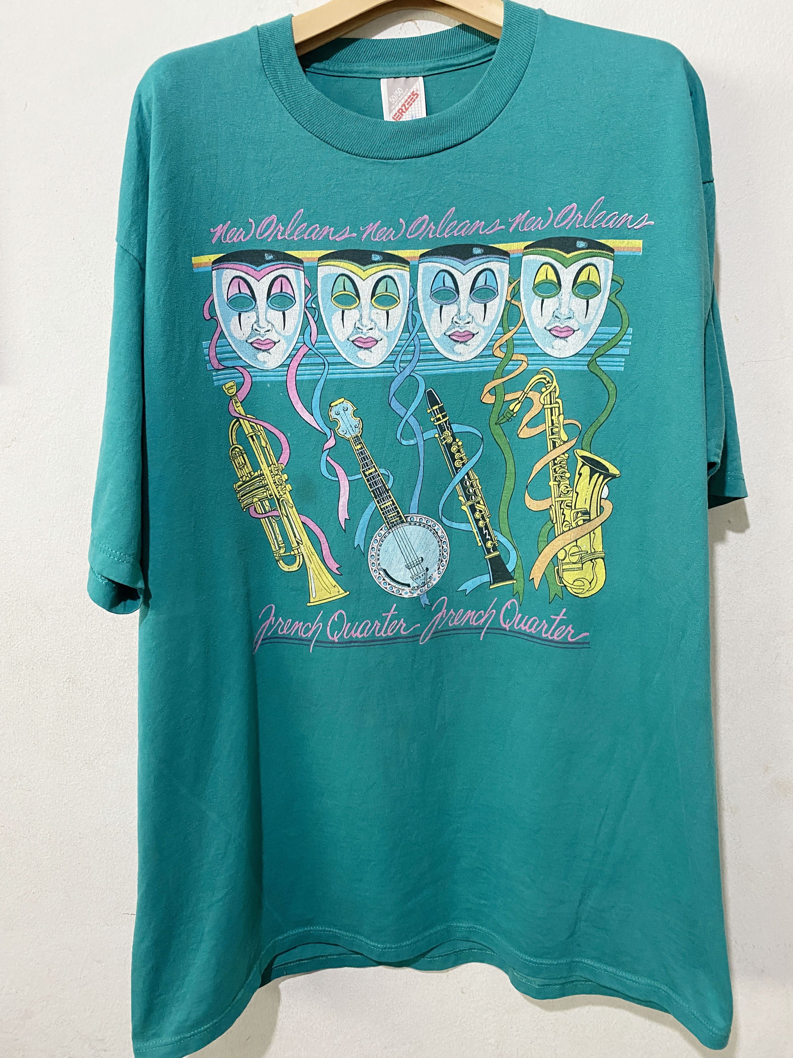 Vintage 90s New Orleans French Quarter Shirt