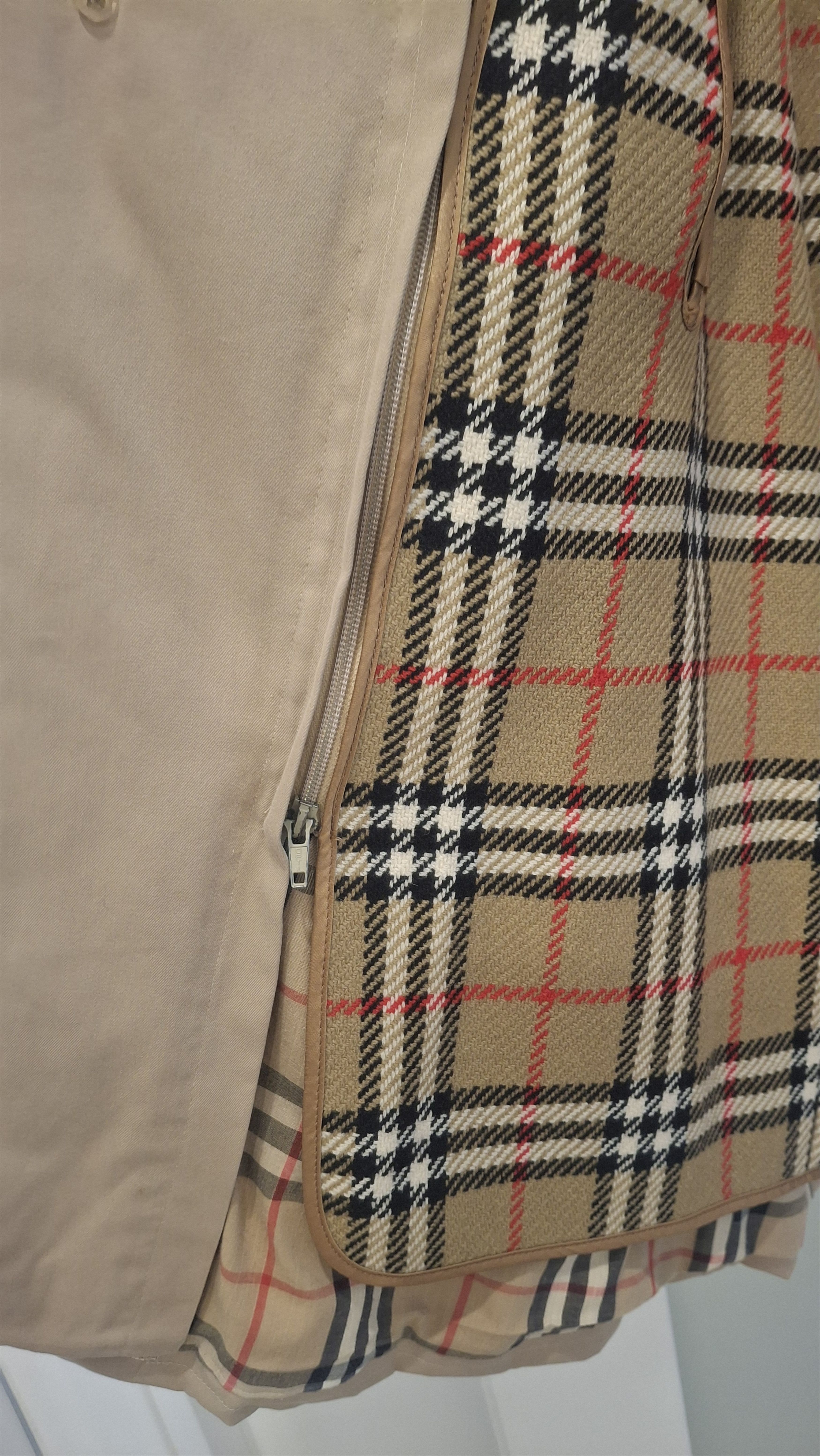 Burberry Vintage Burberrys Nova Check Trench Coat Beige Size US M / EU 48-50 / 2 - 6 Thumbnail