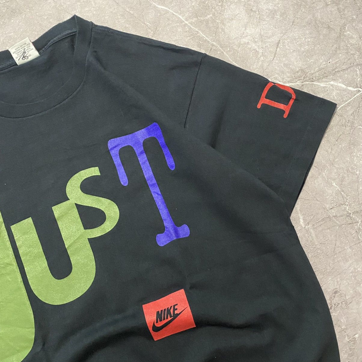 Nike VINTAGE NIKE BIG LOGO TEE JUST DO IT USA 90s Size US L / EU 52-54 / 3 - 8 Thumbnail