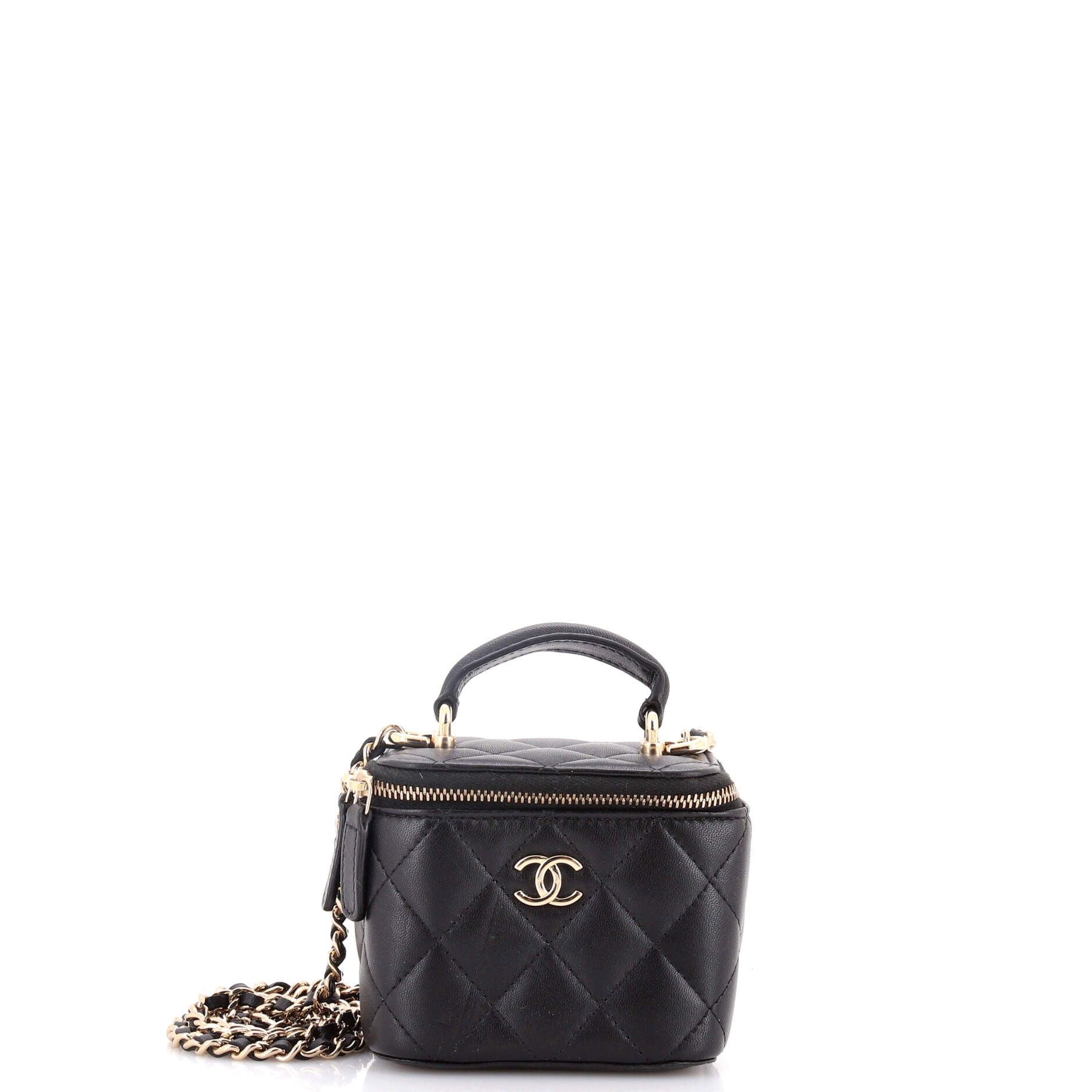 Chanel Classic Top Handle Vanity Case with Chain Size ONE SIZE - 1 Thumbnail