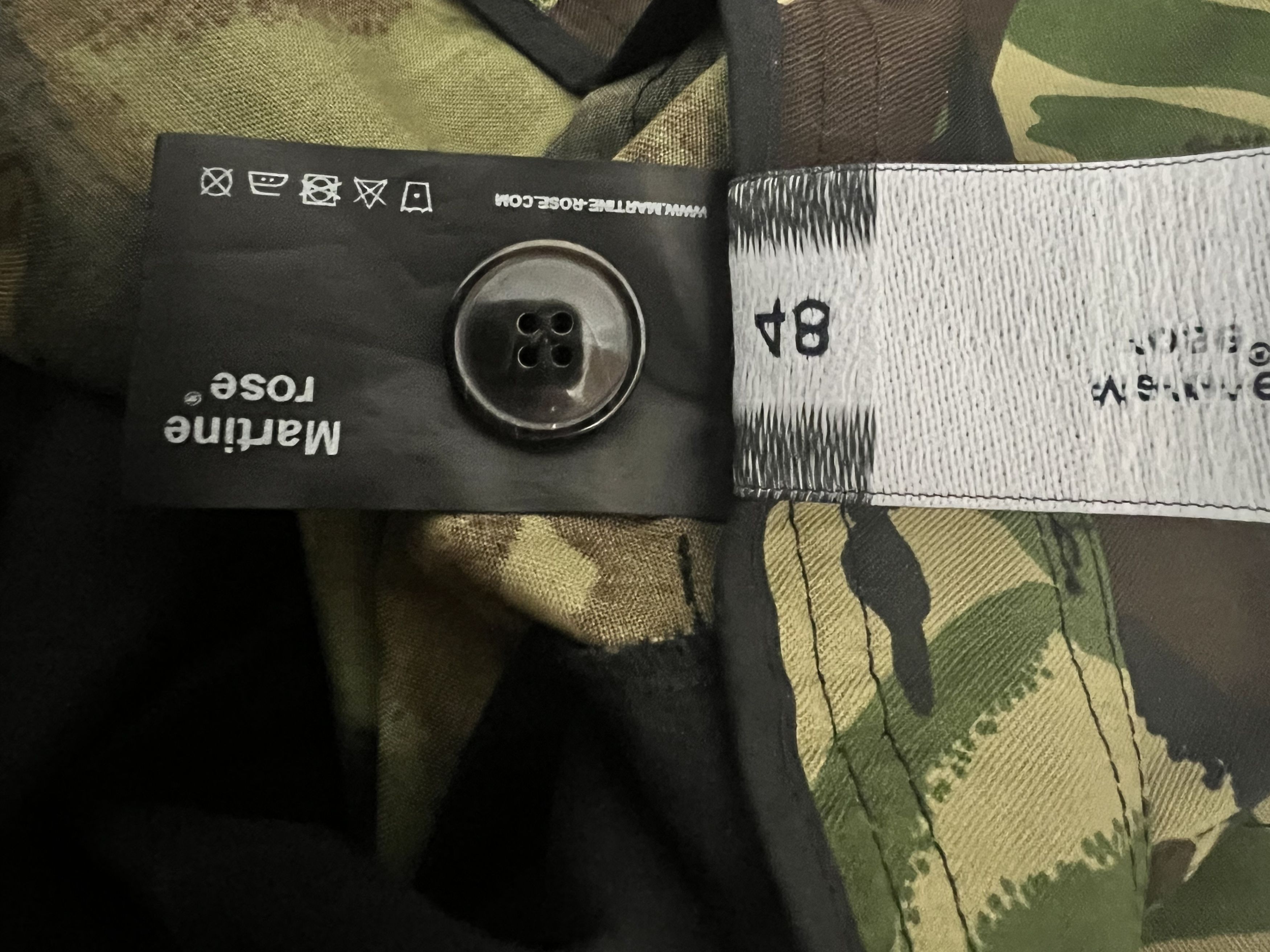 Martine Rose Cargo Trouser in Woodland Camo Size US 32 / EU 48 - 13 Thumbnail