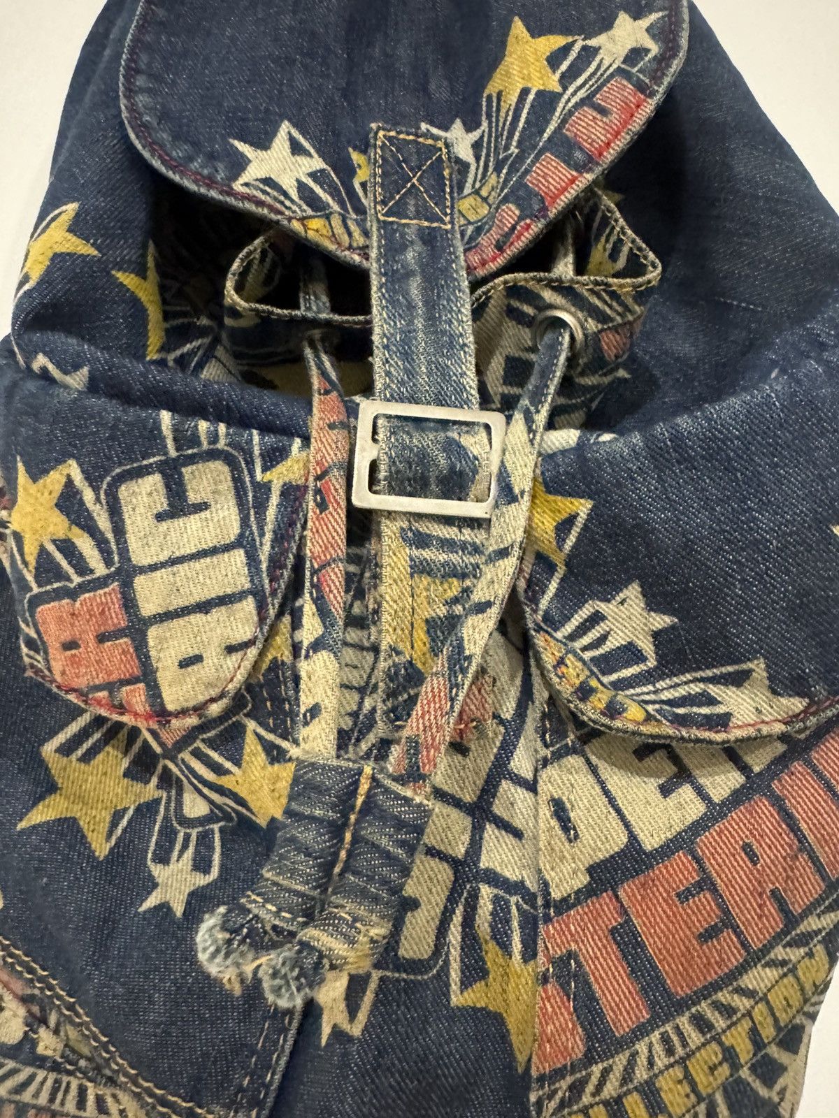 Hysteric Glamour Hysteric Glamour Denim Backpack Size ONE SIZE - 6 Thumbnail