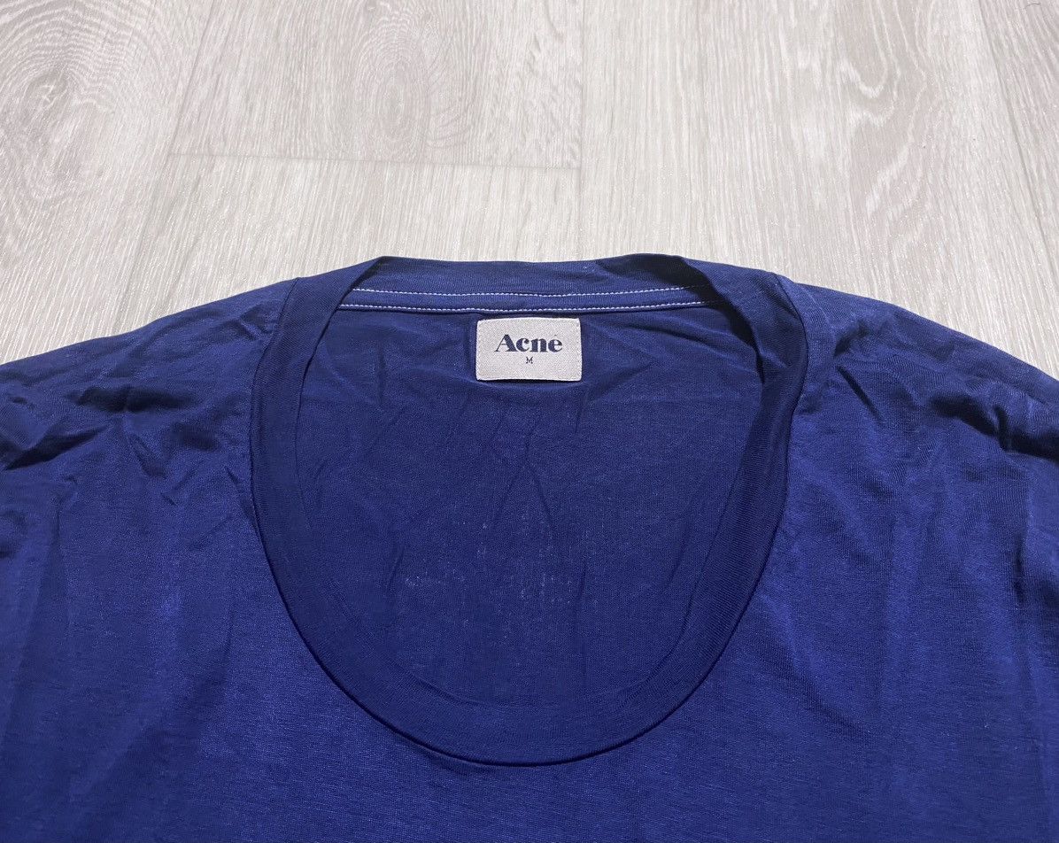 Acne Studios Women Vintage AW09 Acne Studios Babe Lyocell Navy Midi Dress Size M / US 6-8 / IT 42-44 - 10 Thumbnail