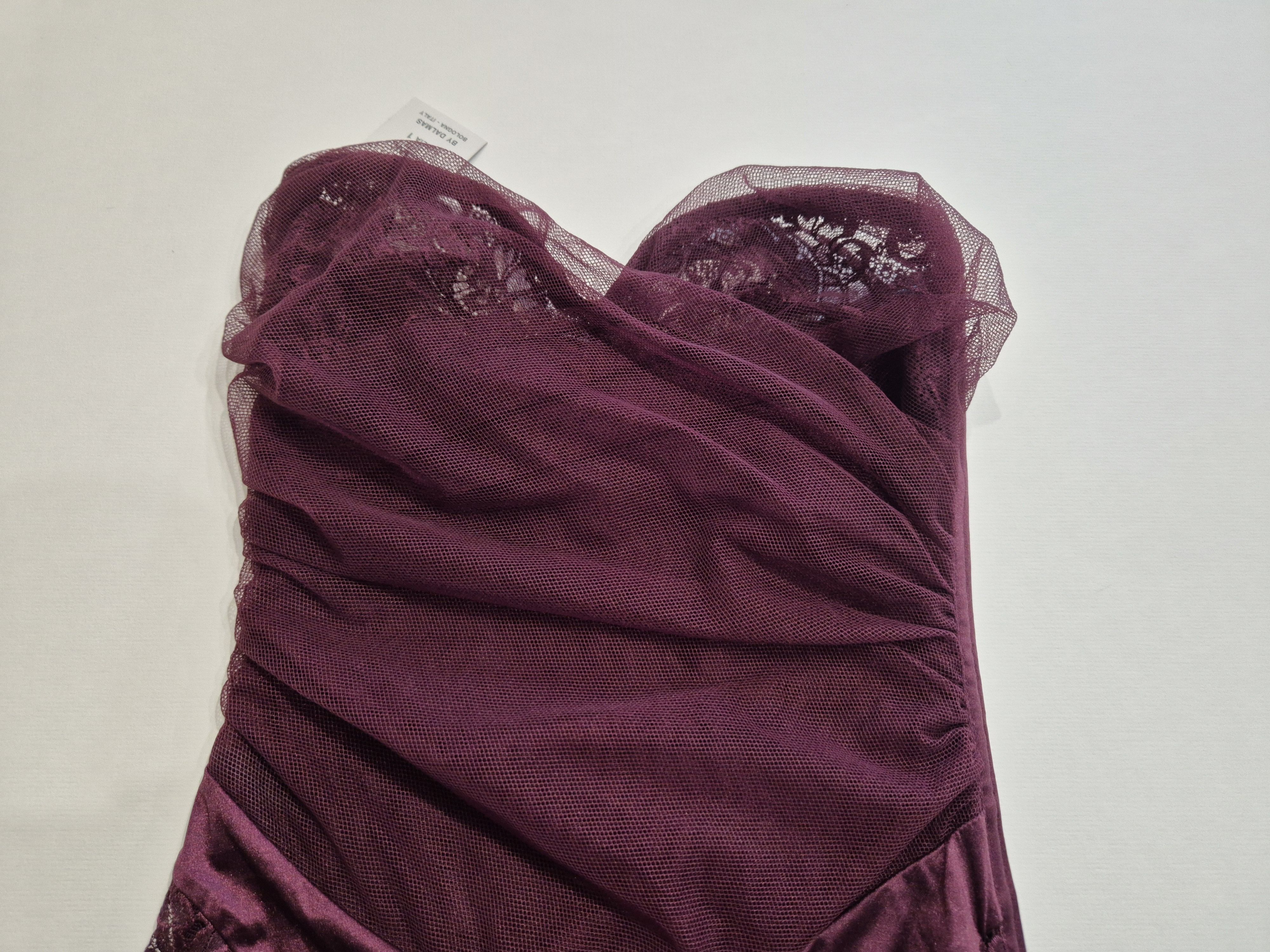 La Perla NIB Vintage LA PERLA Corsetteria Bodysuit Mogano Burgundy Size XS / US 0-2 / IT 36-38 - 7 Thumbnail