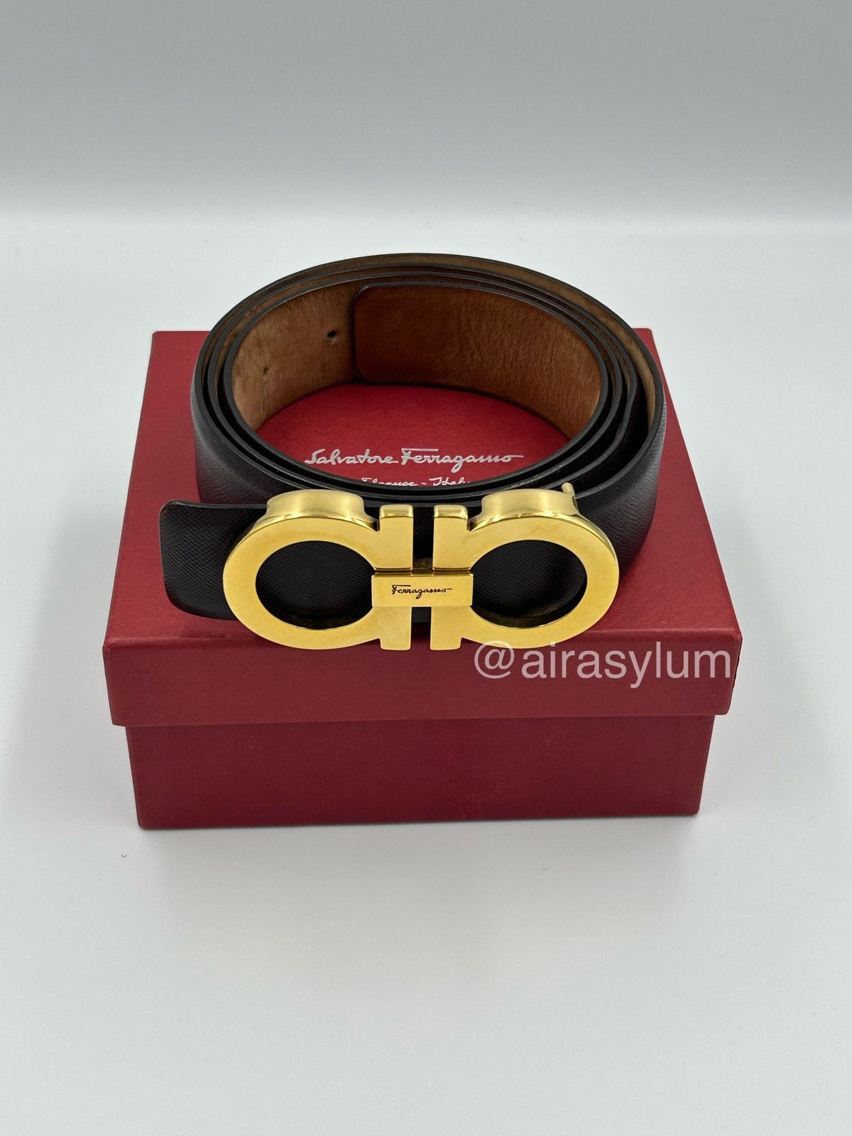 Ferragamo belt online size：110