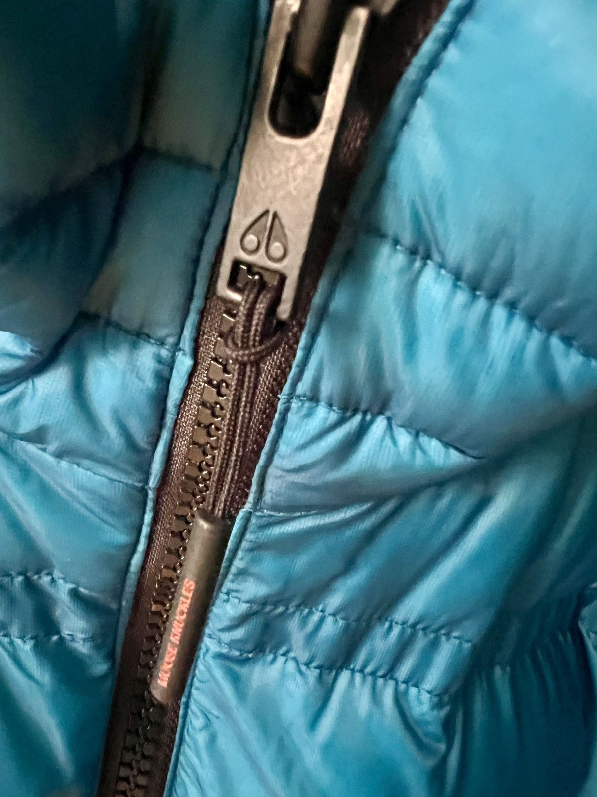 Moose Knuckles Moose Knuckles Glenfinnan Puffer Down Jacket Logo Blue Sz- L Size US L / EU 52-54 / 3 - 3 Thumbnail