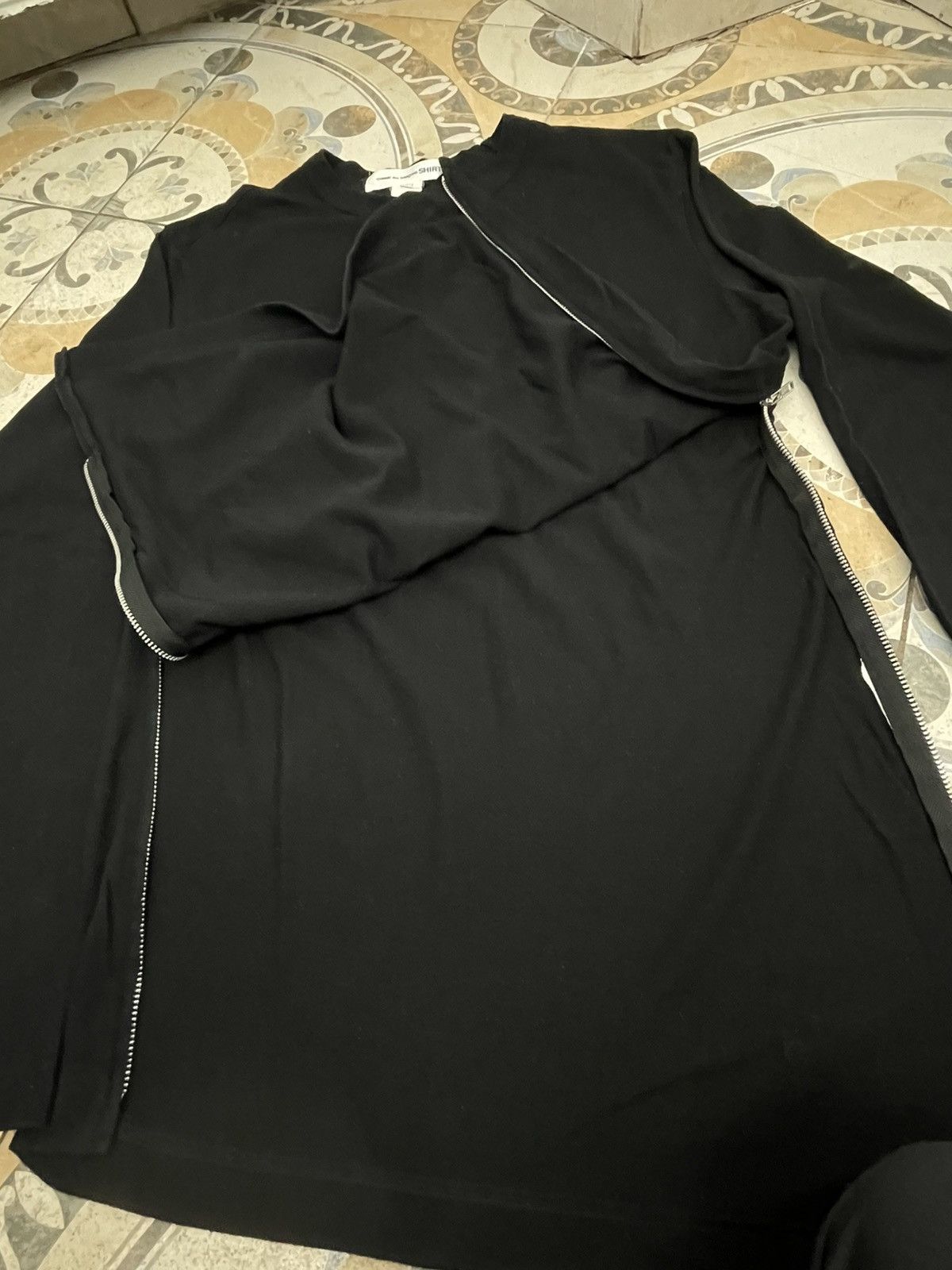 Comme des Garcons SHIRT Avantgarde x Asymmetry x Comme des garçons Zipp Long Sleeve Size US L / EU 52-54 / 3 - 6 Thumbnail