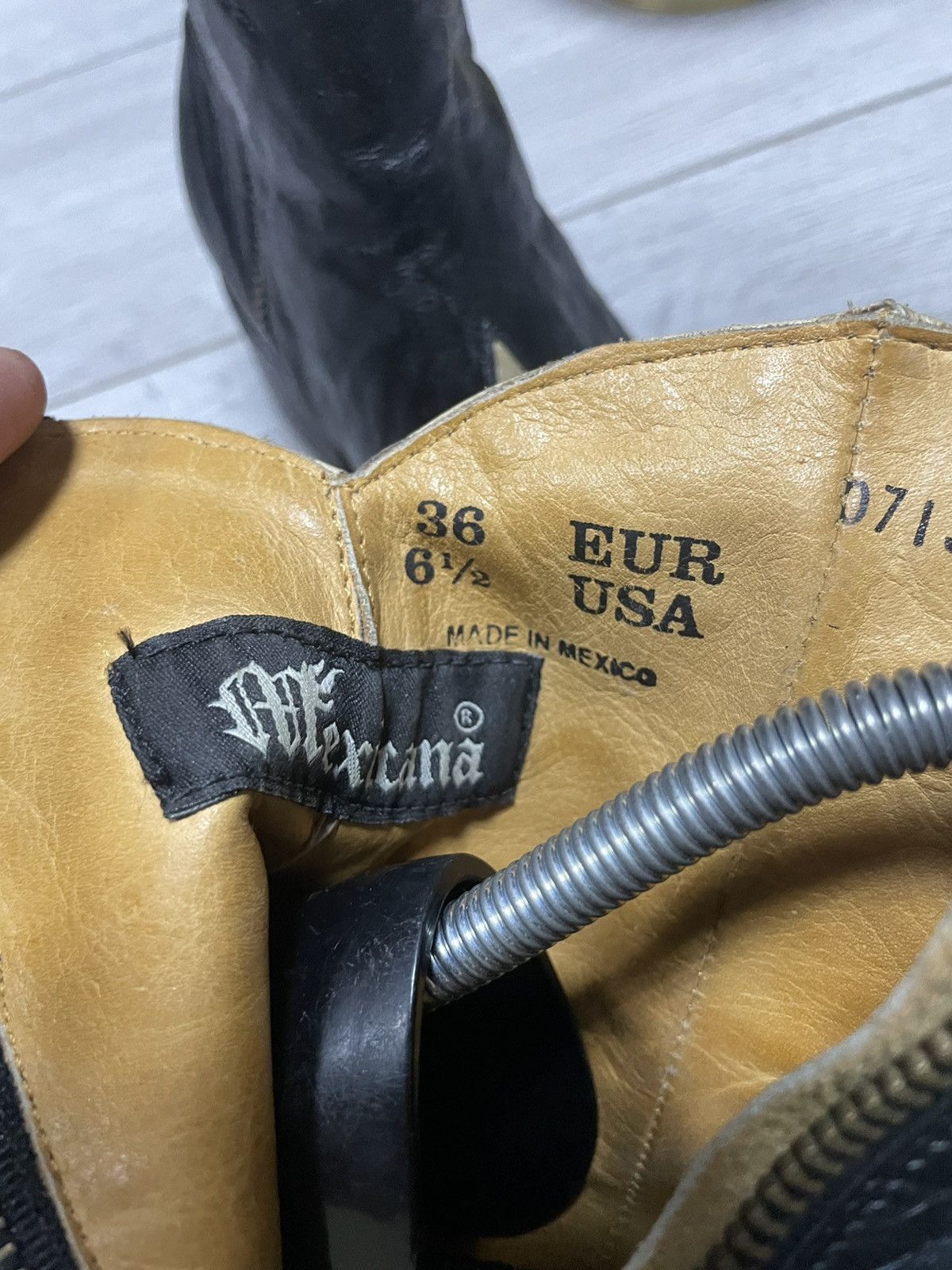 Old Gringo Old Gringo mexico star leather boots cowboy biker Size US 6 / IT 36 - 6 Thumbnail