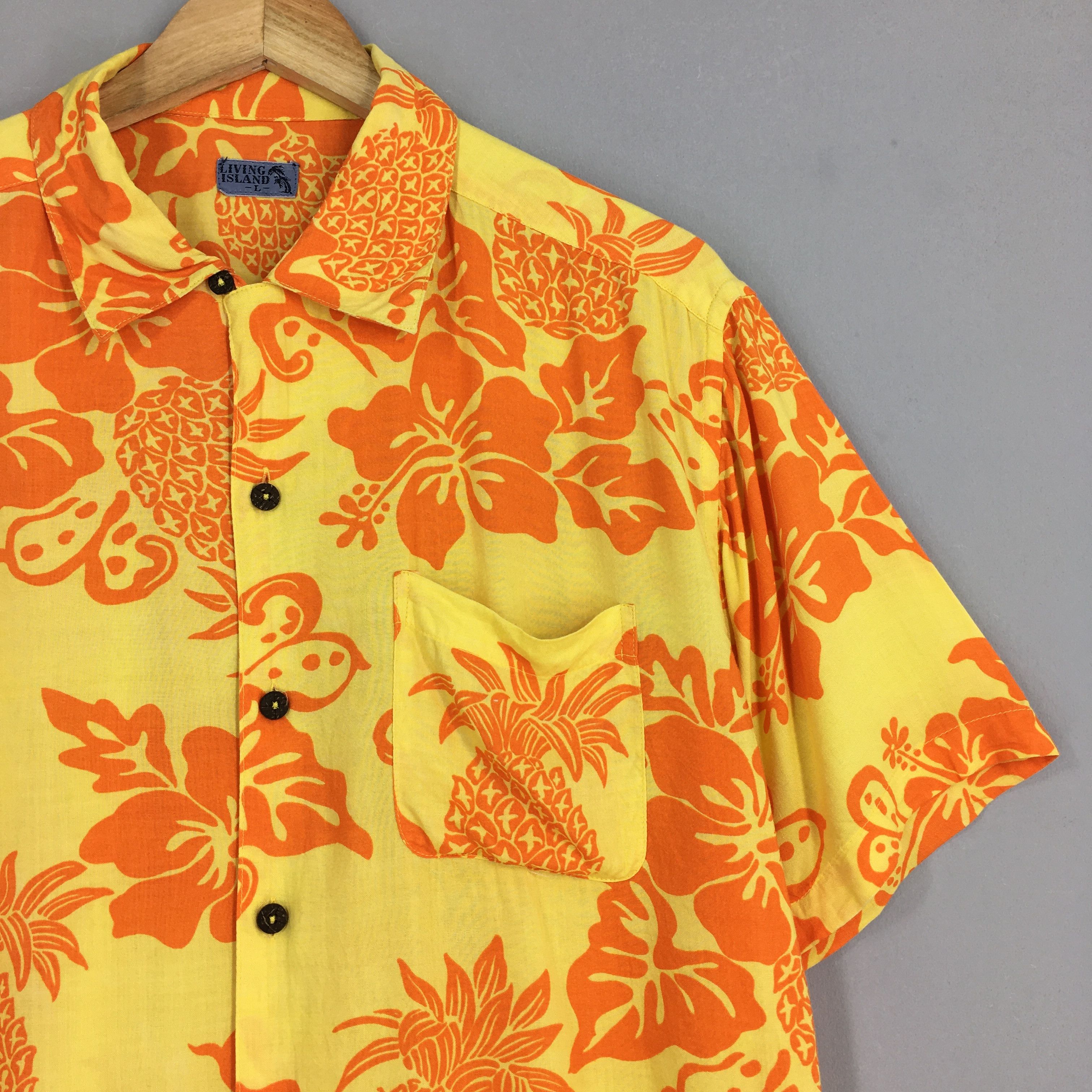 Other Vintage Aloha Surfing Hawaiian Hibiscus Flower Shirt Large Size US L / EU 52-54 / 3 - 2 Thumbnail