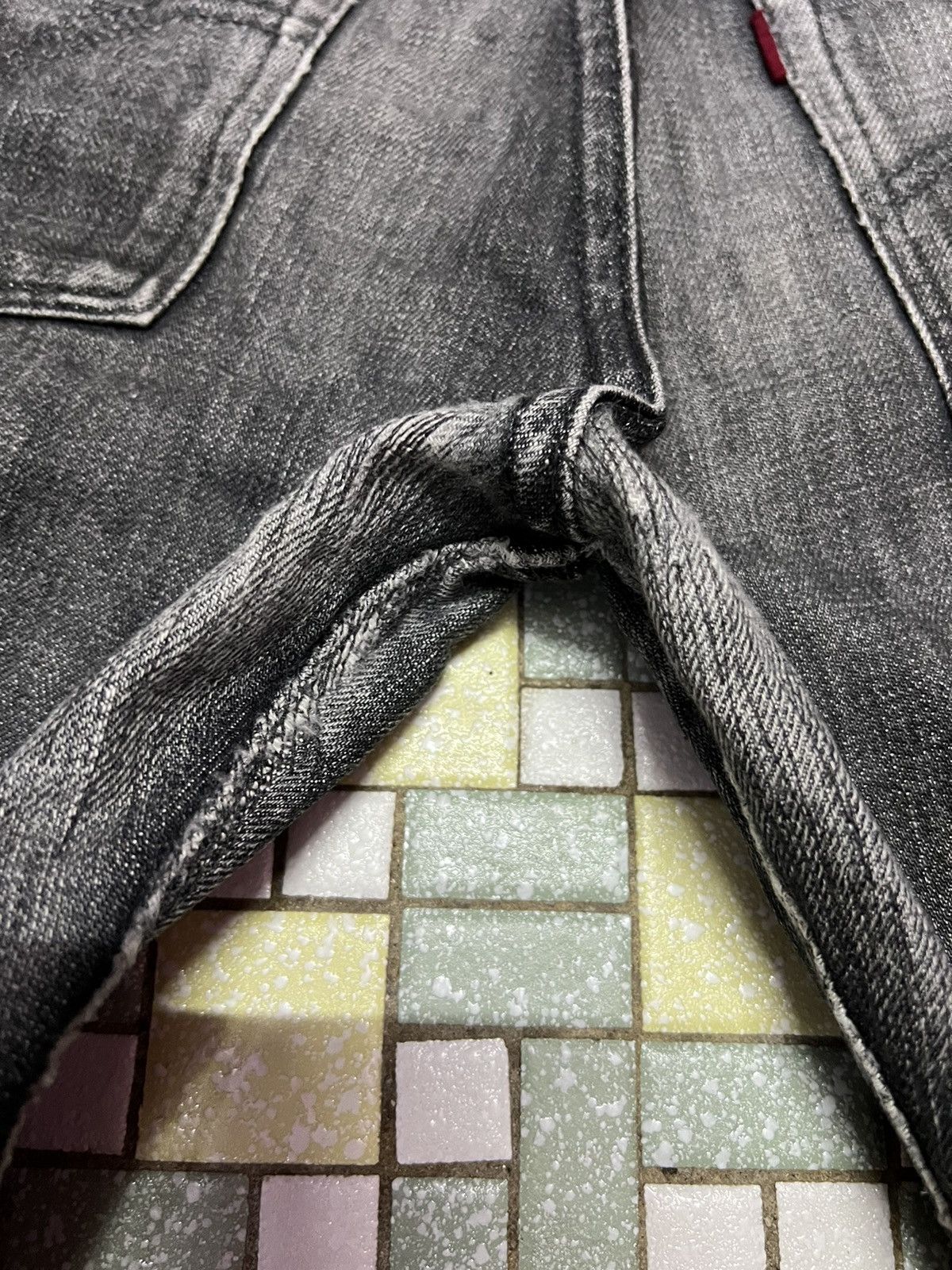 Full Count & Co. Black Faded Full Count Co. Ltd Osaka Selvedge Denim Jeans Size US 30 / EU 46 - 9 Thumbnail