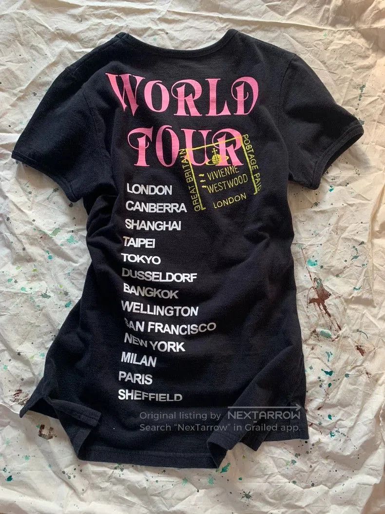 Vivienne Westwood Vivienne Westwood Red Lip World Landmark T. Size US S / EU 44-46 / 1 - 2 Thumbnail