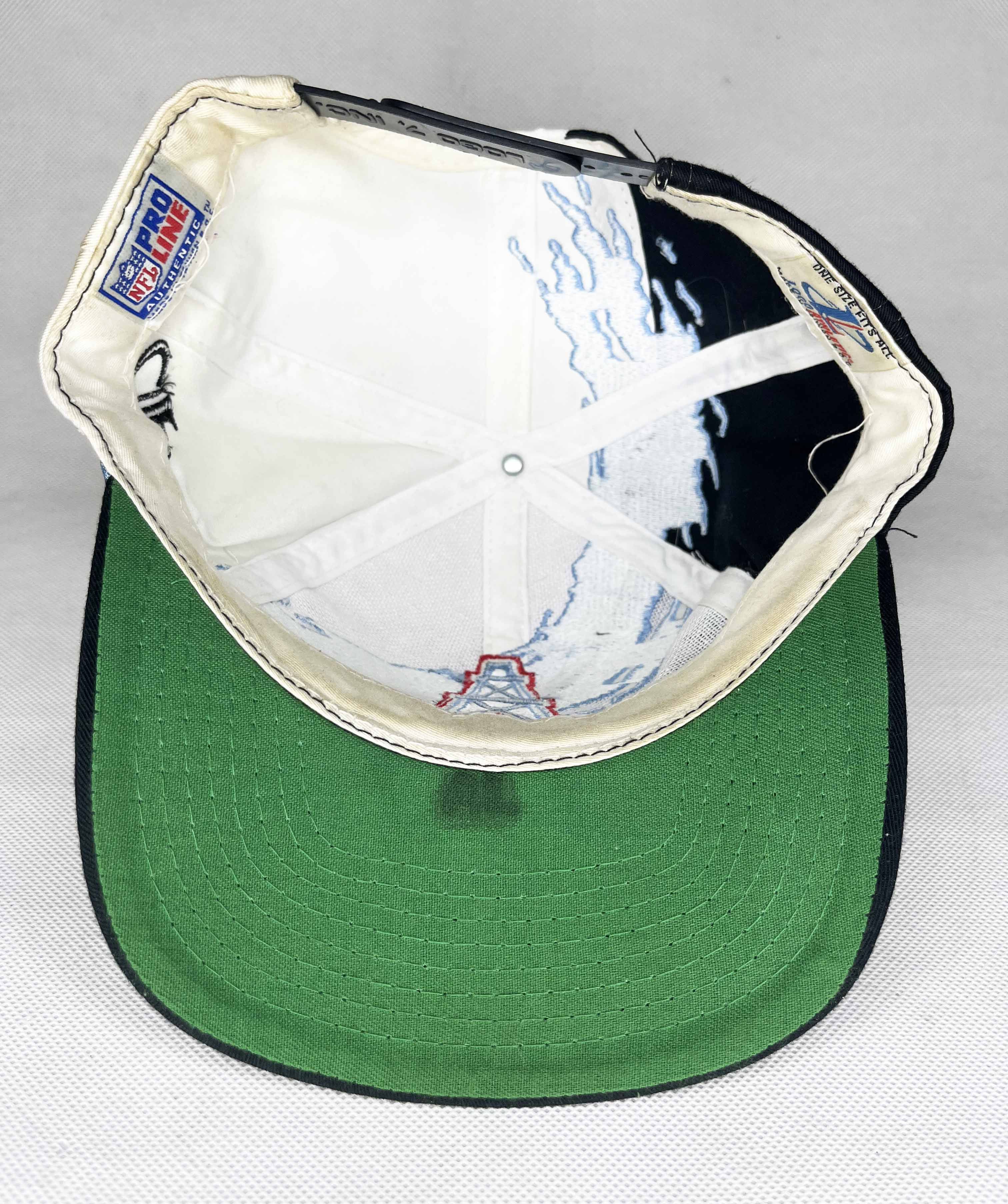 Logo Athletic Vintage Logo Athletic NFL Houston Oilers Splash Snapback Cap Size ONE SIZE - 5 Thumbnail