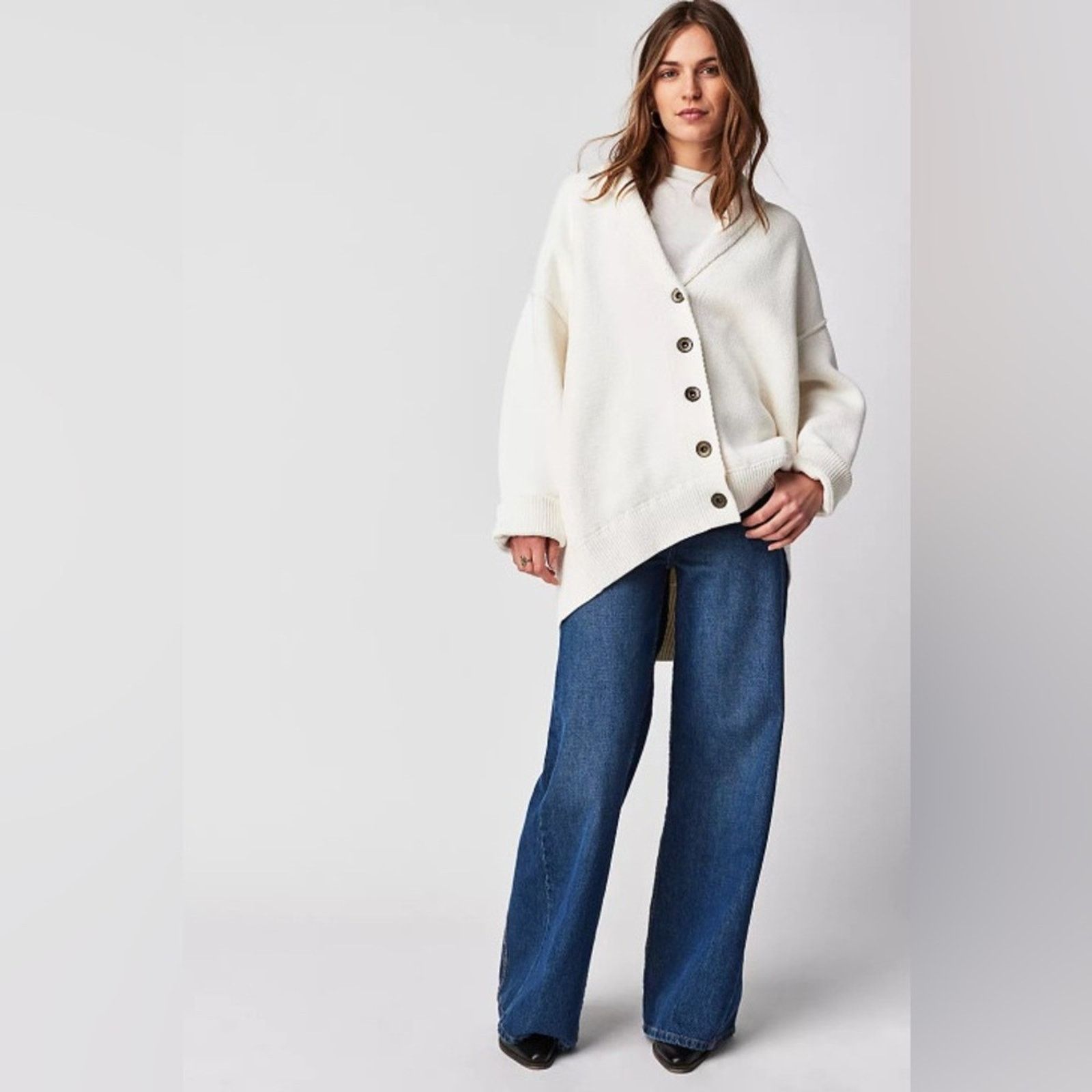 Free People 🎉LAST‎ CHANCE🎉Free People Chamomile Cardi Size M / US 6-8 / IT 42-44 - 1 Thumbnail