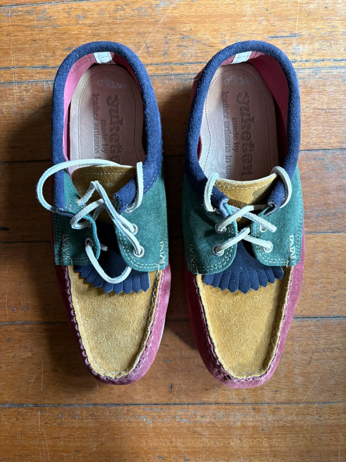 Yuketen Yuketen Bulcher Kiltie Multi Moccasin Size US 8.5 / EU 41-42 - 2 Thumbnail