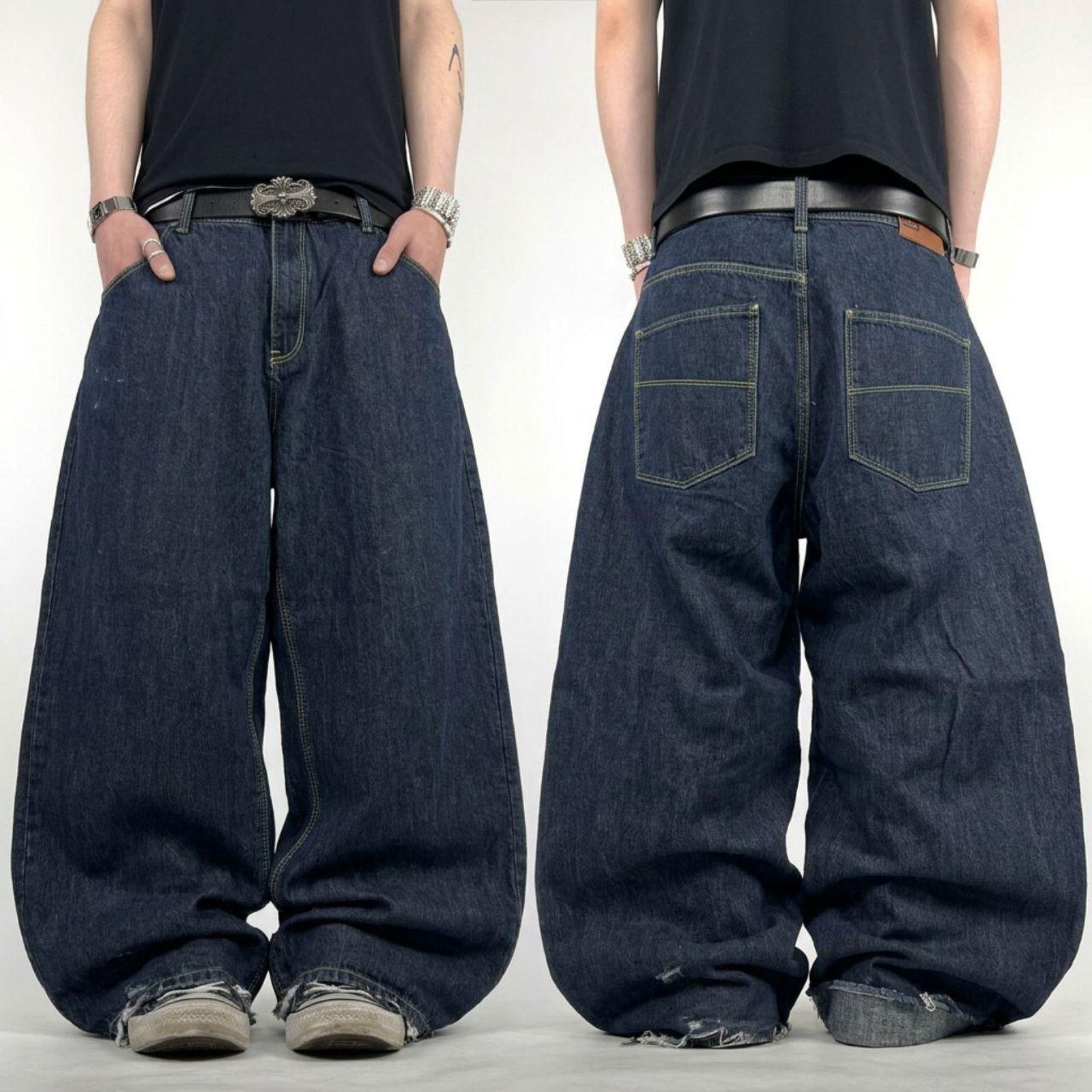 JNCO × Southpole × Vintage Crazy Vintage Y2K Parish Snake Jeans 