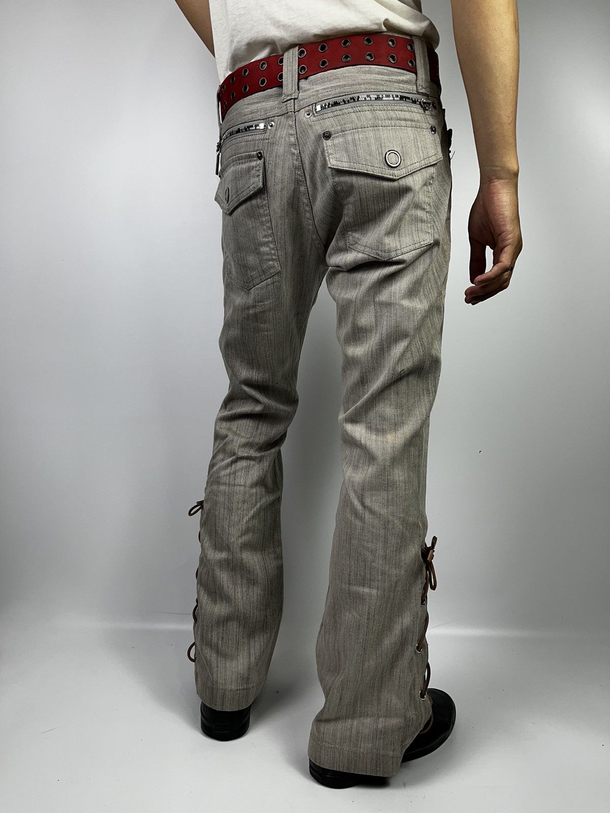 If Six Was Nine lace up male&co pant ifsixwasnine vkei style Size US 30 / EU 46 - 2 Thumbnail