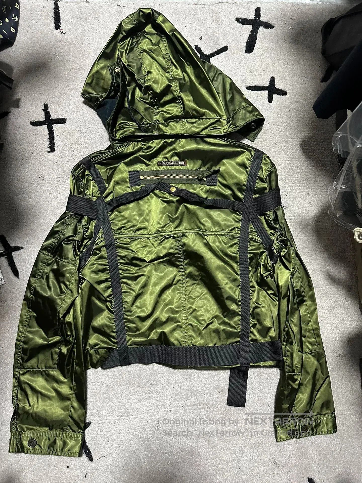 Jean Paul Gaultier rare jean paul gaultier green parachute jacket. Size US L / EU 52-54 / 3 - 3 Thumbnail