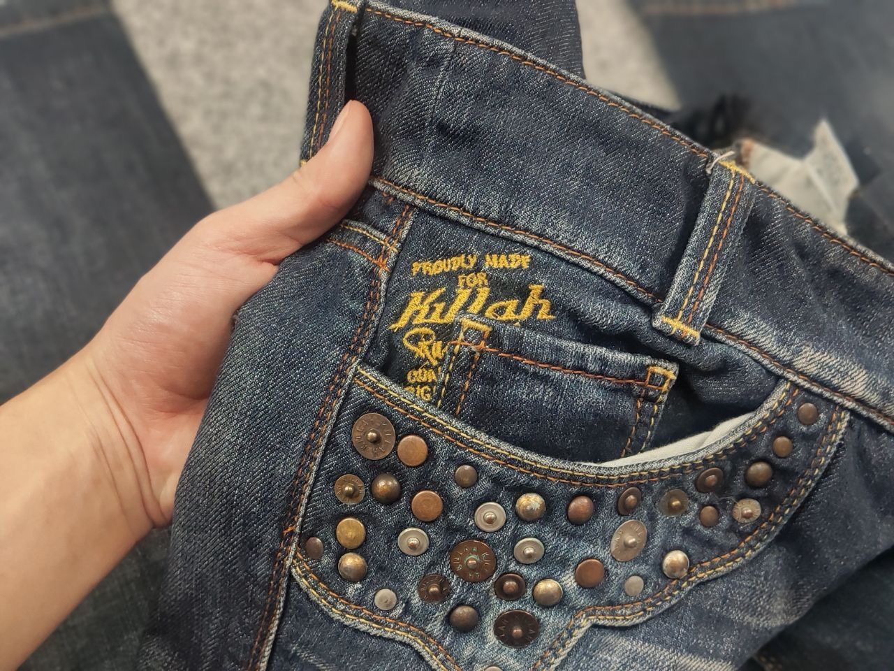Miss Sixty Killah Miss Sixty Vintage Denim metal Low Rise Jeans LGB Y2K Size 30" / US 8 / IT 44 - 15 Thumbnail