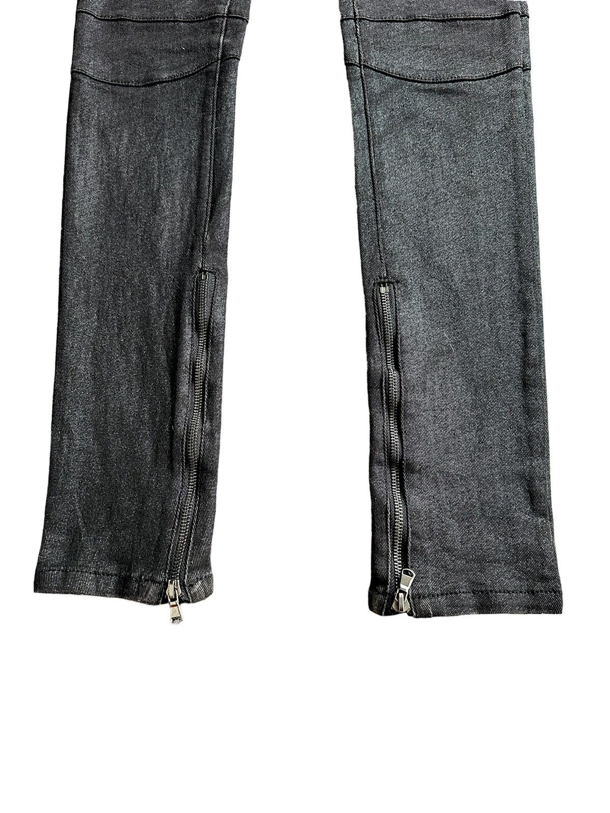 If Six Was Nine 00's SEANA waxed biker skinny pant Size US 31 - 6 Thumbnail