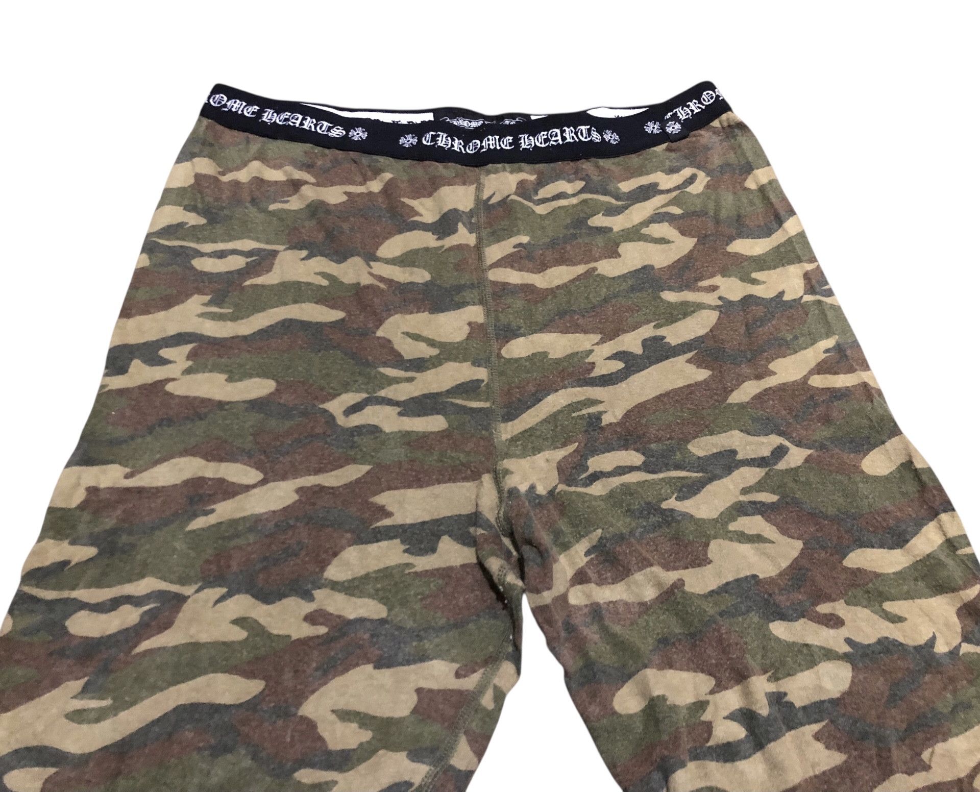 Chrome Hearts 💯CHROME HEARTS Woodland Camo Horseshoe Leggings Underwear Size 26" / US 2 / IT 38 - 3 Thumbnail