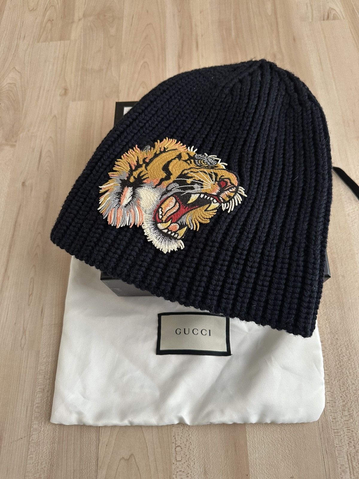Gucci Gucci tiger beanie (rare) Size ONE SIZE - 1 Thumbnail