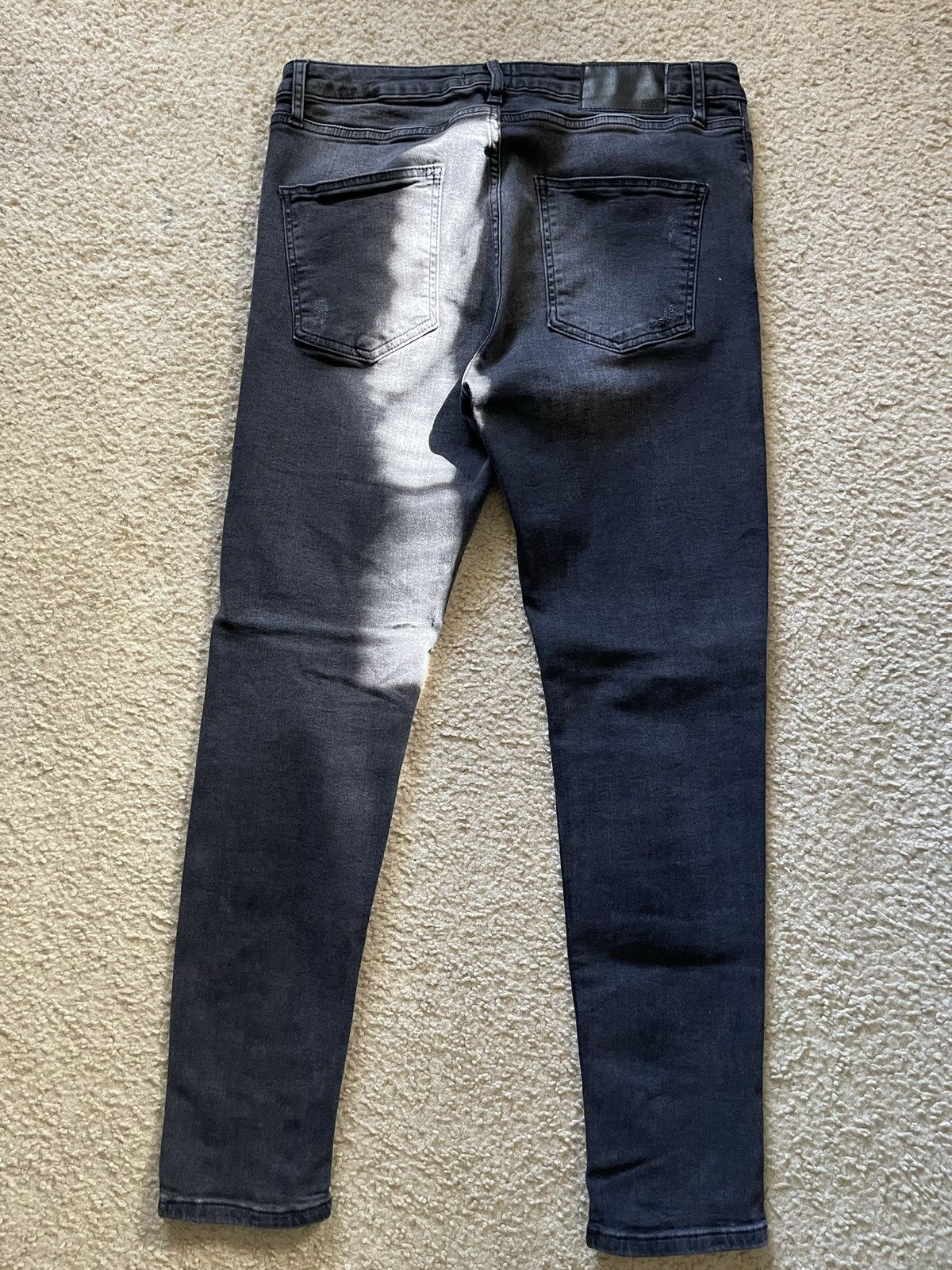Zara Faded Black Zara Skinny Jeans Size US 31 - 2 Thumbnail