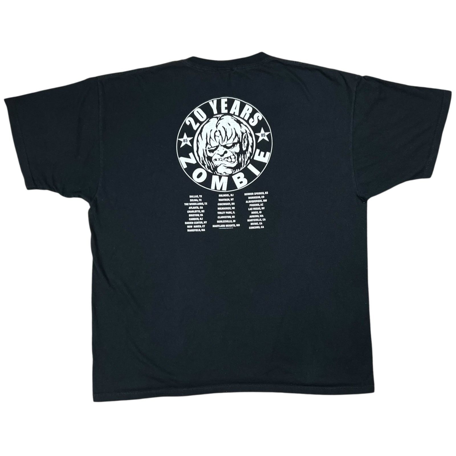 Band Tees × Vintage Vintage 2005 Rob Zombie 20 Years Zombie band tee (XXL) Size US XXL / EU 58 / 5 - 6 Thumbnail