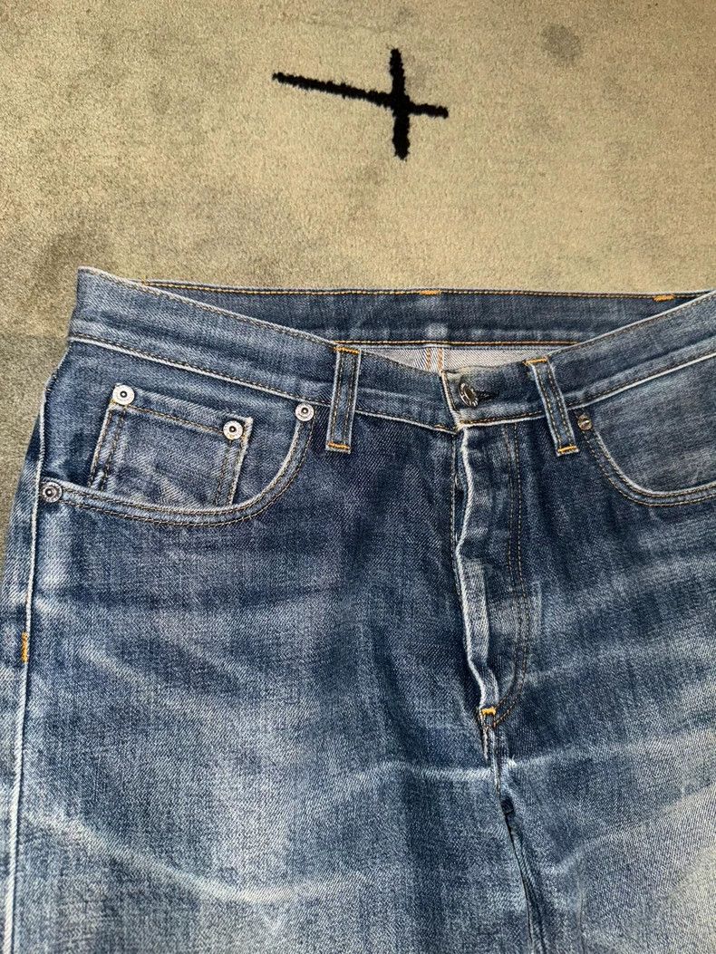 Helmut Lang HELMUT LANG Wash cat whiskers blue cattle Size 29" - 2 Thumbnail