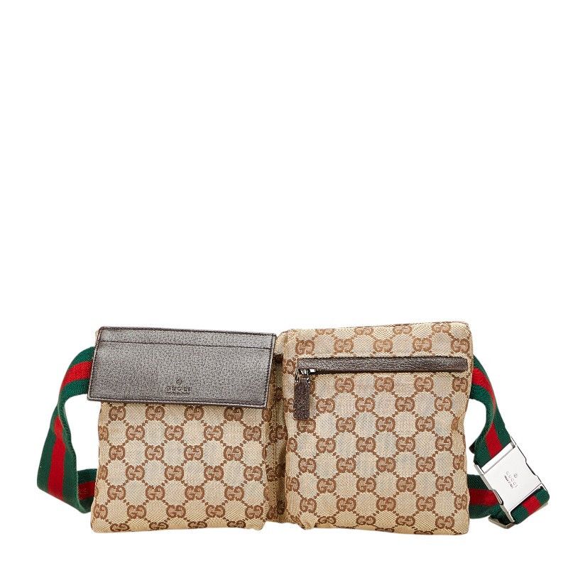 Gucci Gucci Gucci GG Canvas Body Bag Canvas Belt Bag 28566 DUTY FREE for USA Size ONE SIZE - 1 Thumbnail