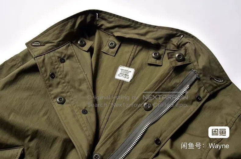The Real McCoy's The Real McCoys Reflective cotton trench coat Size US M / EU 48-50 / 2 - 3 Thumbnail