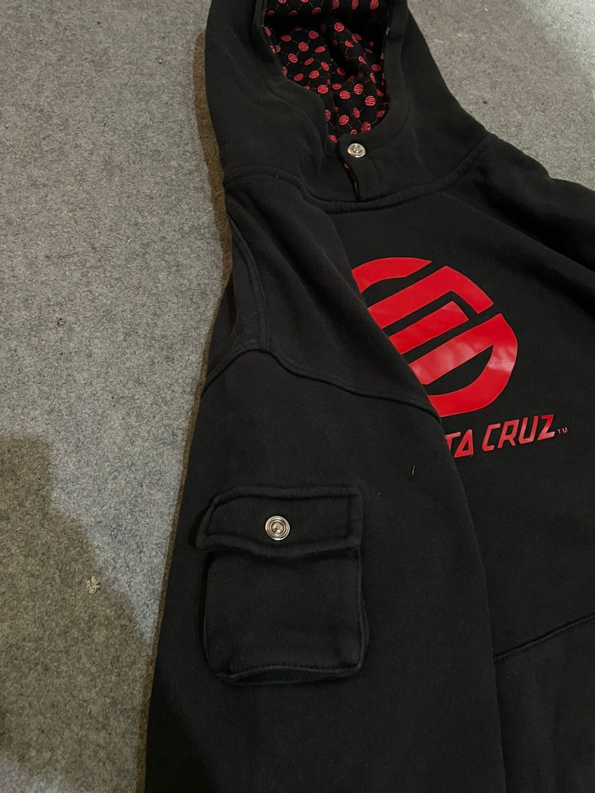 Santa Cruz Skateboards HOODIE SANTA CRUZ VINTAGE DOUBLE LAYER RARE Size US XXL / EU 58 / 5 - 4 Thumbnail