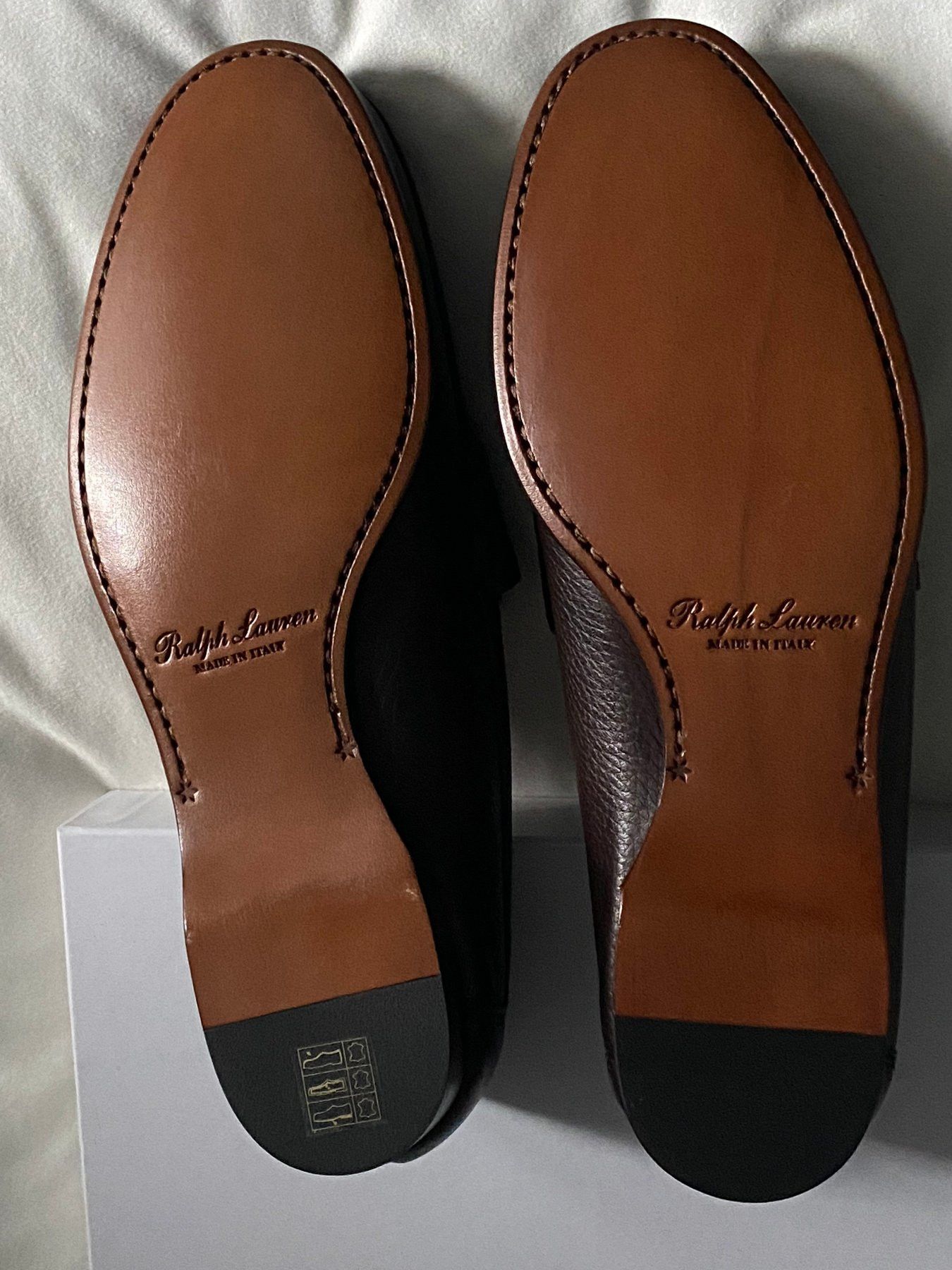 Ralph Lauren Purple Label RL Purple Label "Chalmers" Pebble Grain Loafers - New Size US 9 / EU 42 - 5 Thumbnail