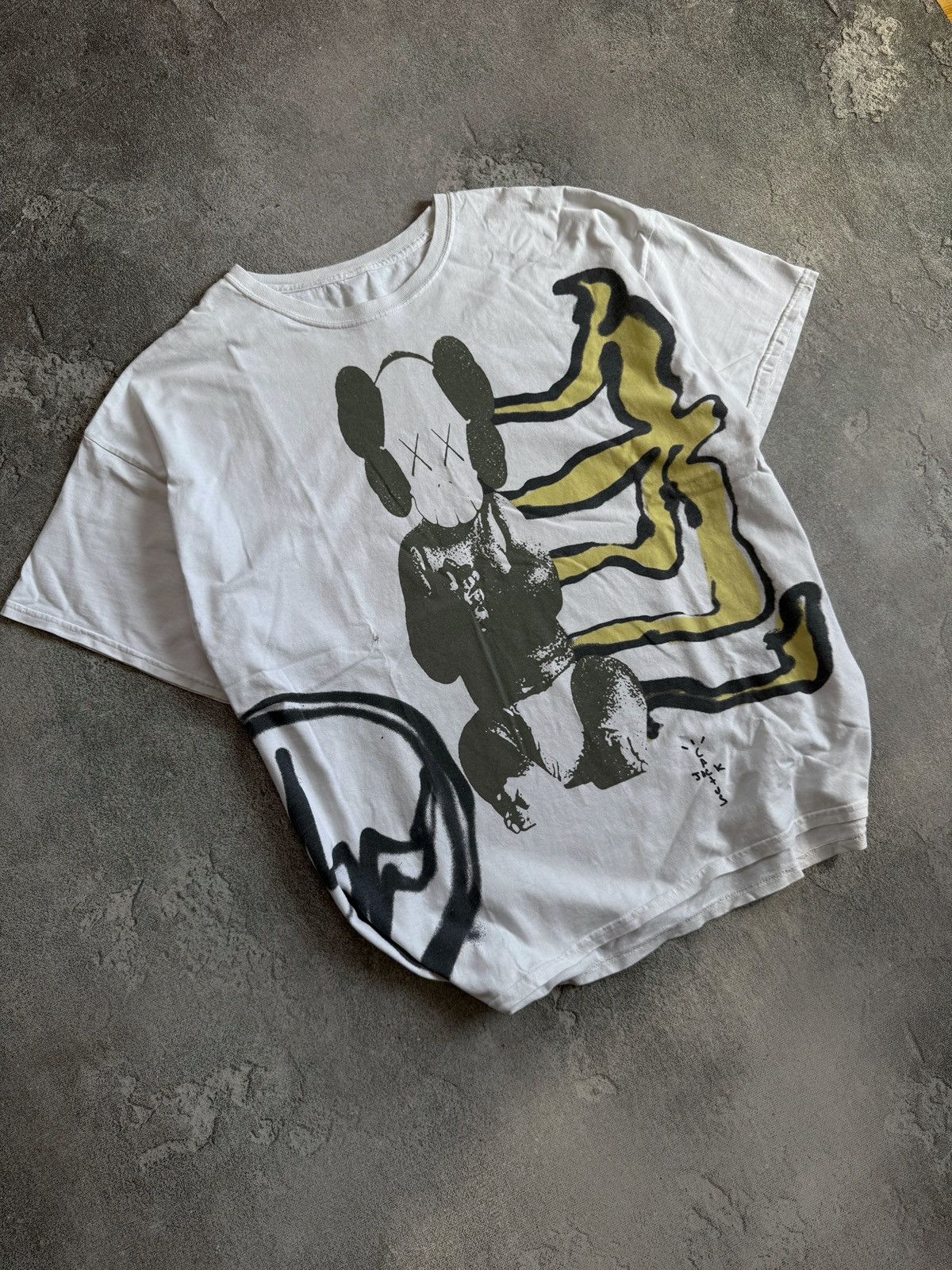 Travis Scott Travis Scott Cactus Jack x Kaws For Fragment T Shirt Sz XXL Size US XXL / EU 58 / 5 - 2 Thumbnail