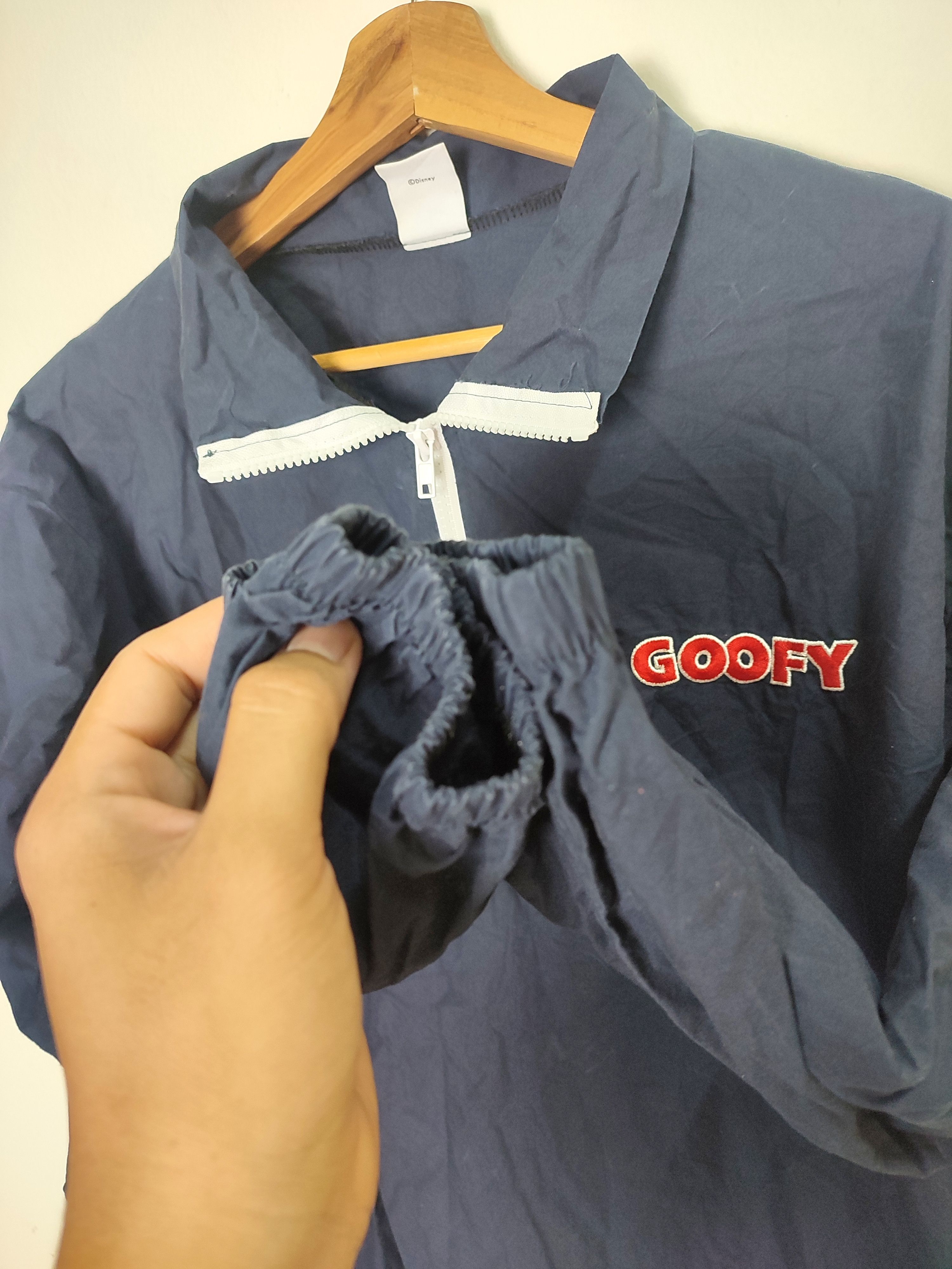 Disney Vintage Goofy Half Zipper Light Jacket Size US M / EU 48-50 / 2 - 5 Thumbnail
