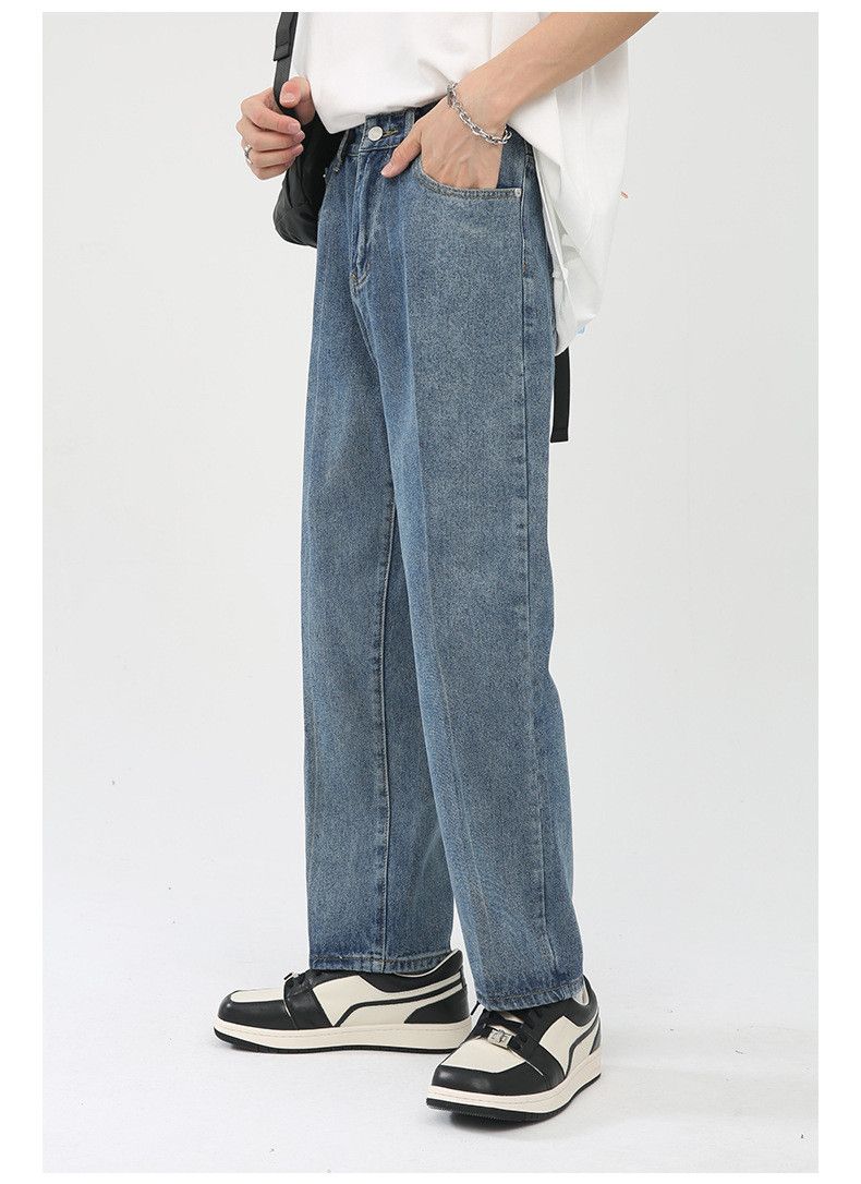 Japanese Brand × Jean Men's blue vintage loose straight casual jeans Size US 32 / EU 48 - 2 Thumbnail