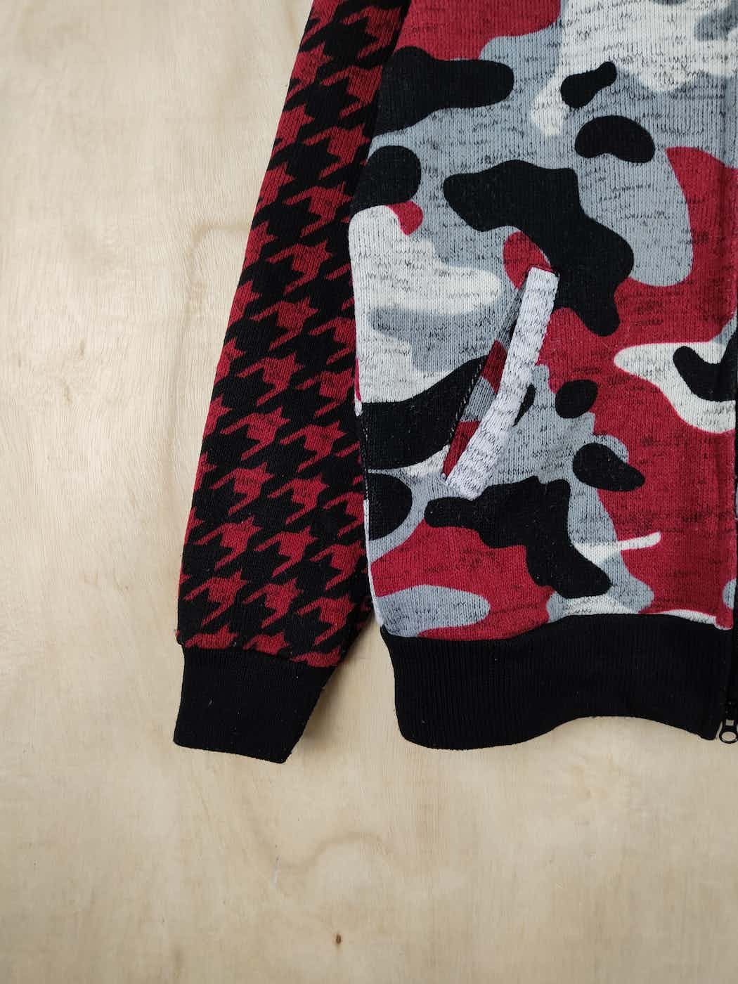 Japanese Brand Japanese Brand Red Bigbang Knitwear Hoodie Sweaters #S2549 Size L / US 10 / IT 46 - 8 Thumbnail